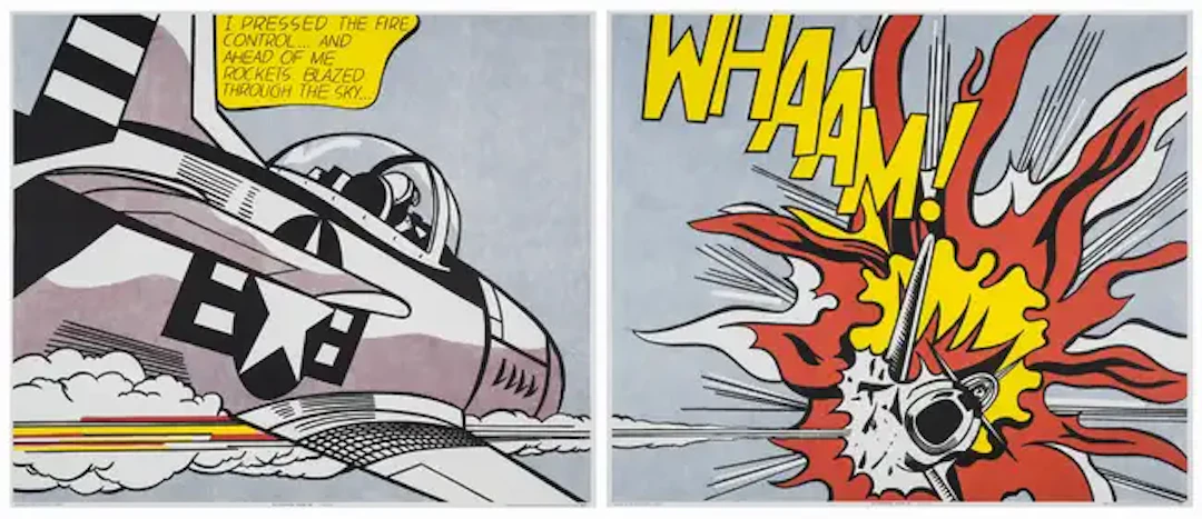 Roy Lichtenstein (1923-1997) after. WHAAM! (Corlett App. 7)