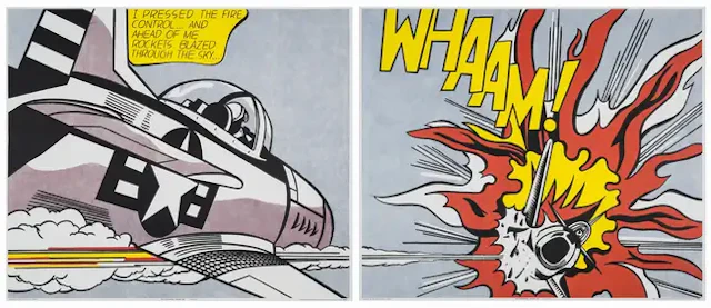 Roy Lichtenstein (1923-1997) after. WHAAM! (Corlett App. 7)