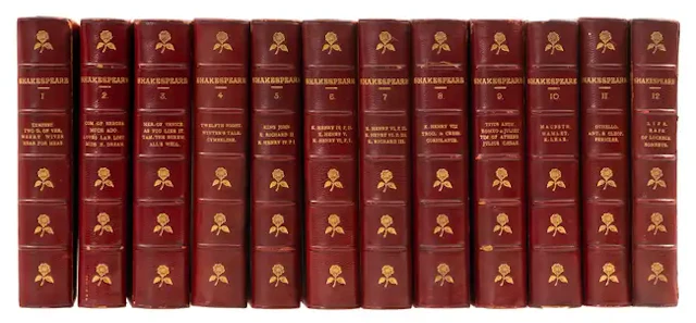Shakespeare (William) [The Works], 12 vol., "The Larger Temple Shakespeare"