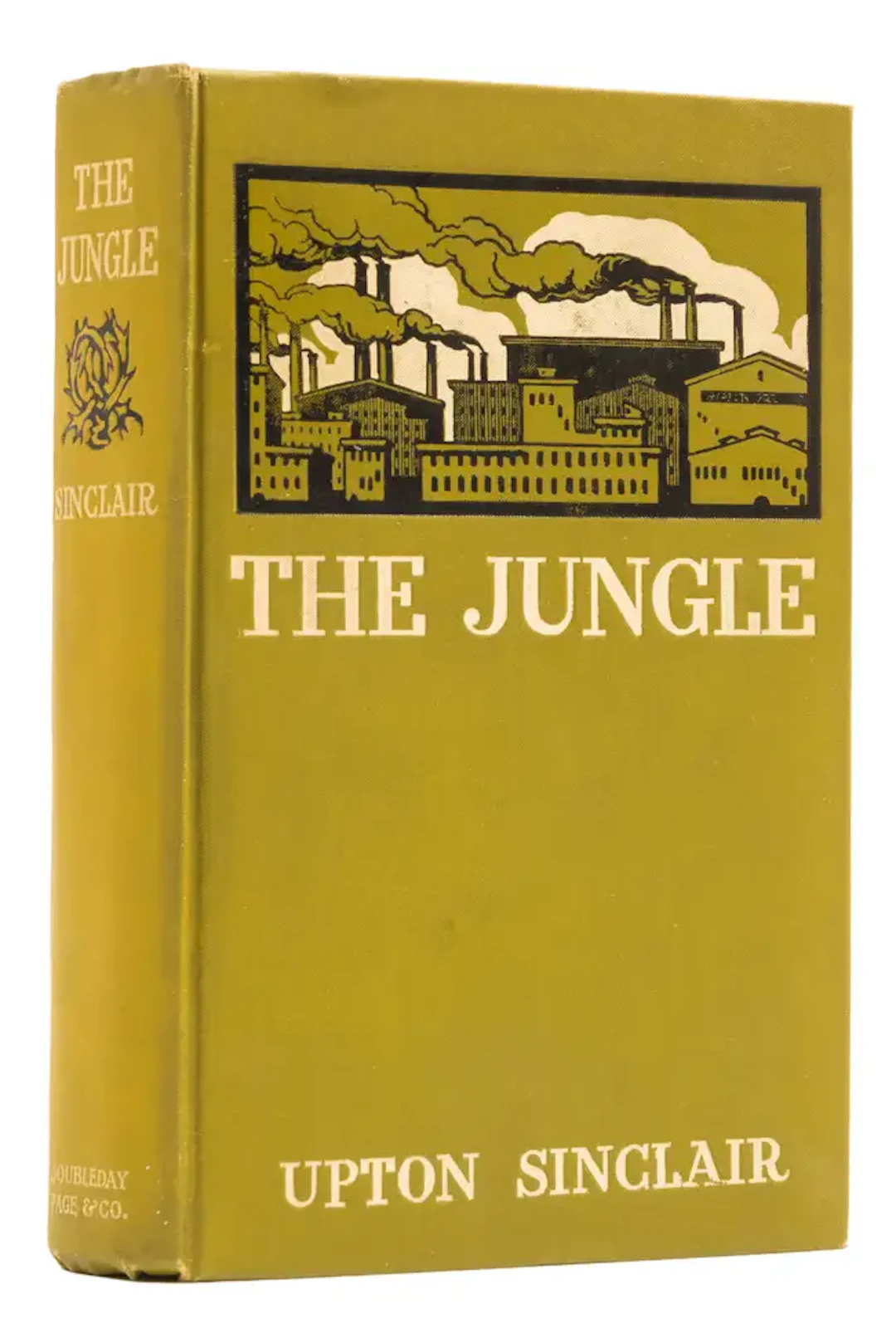 Sinclair (Upton) The Jungle, first edition, first issue, signed presentation