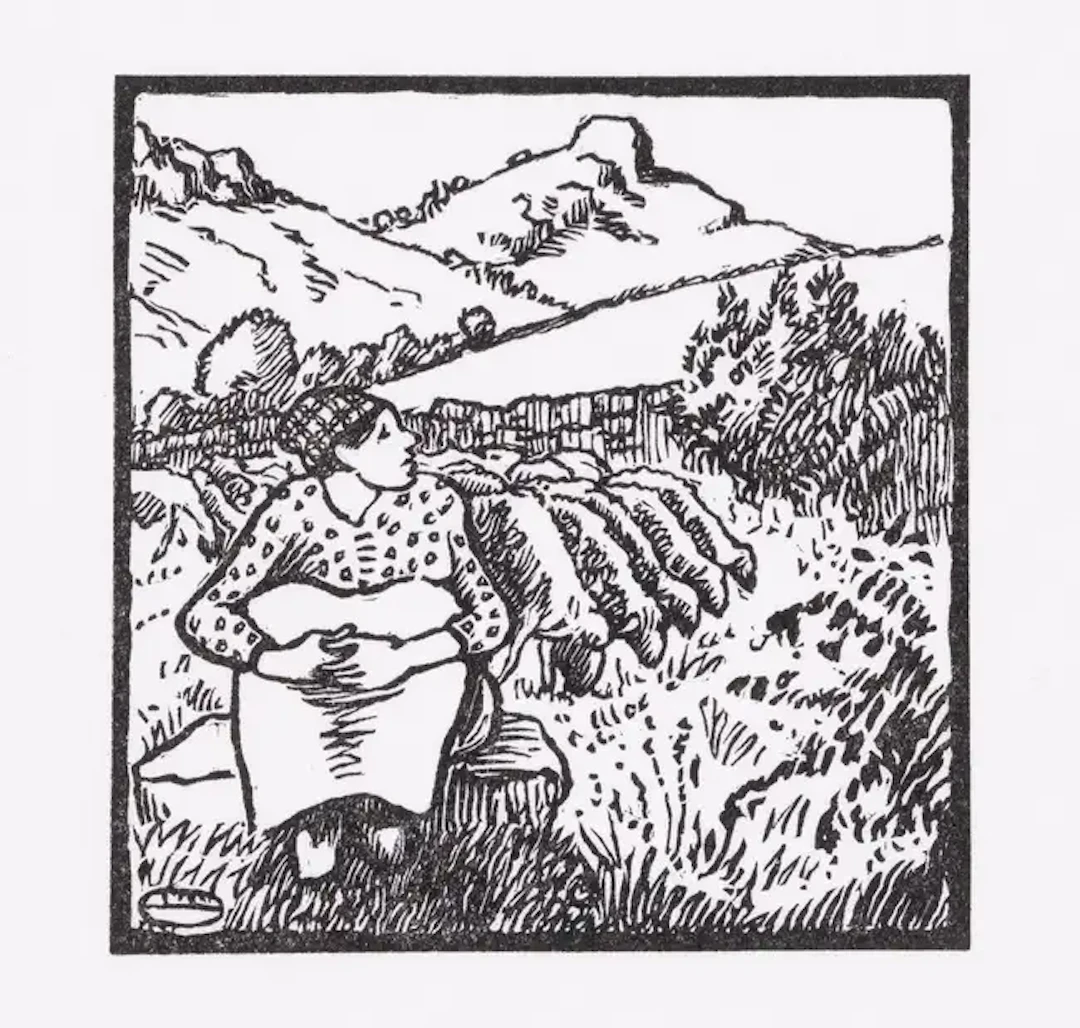 Eragny Press.- Pissarro (Lucien) Wood Engravings, one of 15 out-of-series