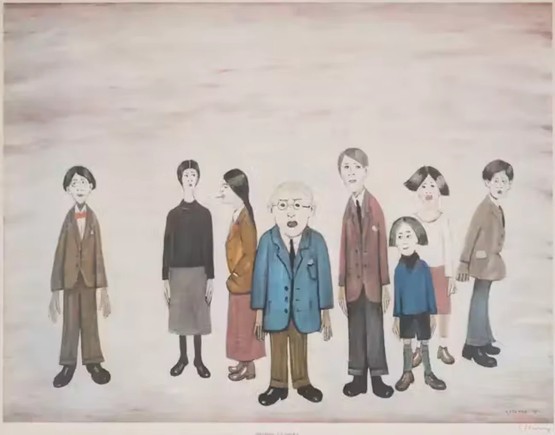 Laurence Stephen Lowry (1887-1976) His Family