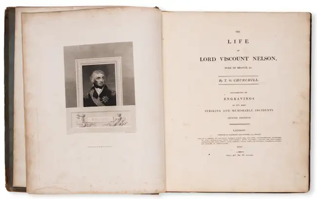 Military.- Churchill (T. O.) The Life of Lord Viscount Nelson, Harrison