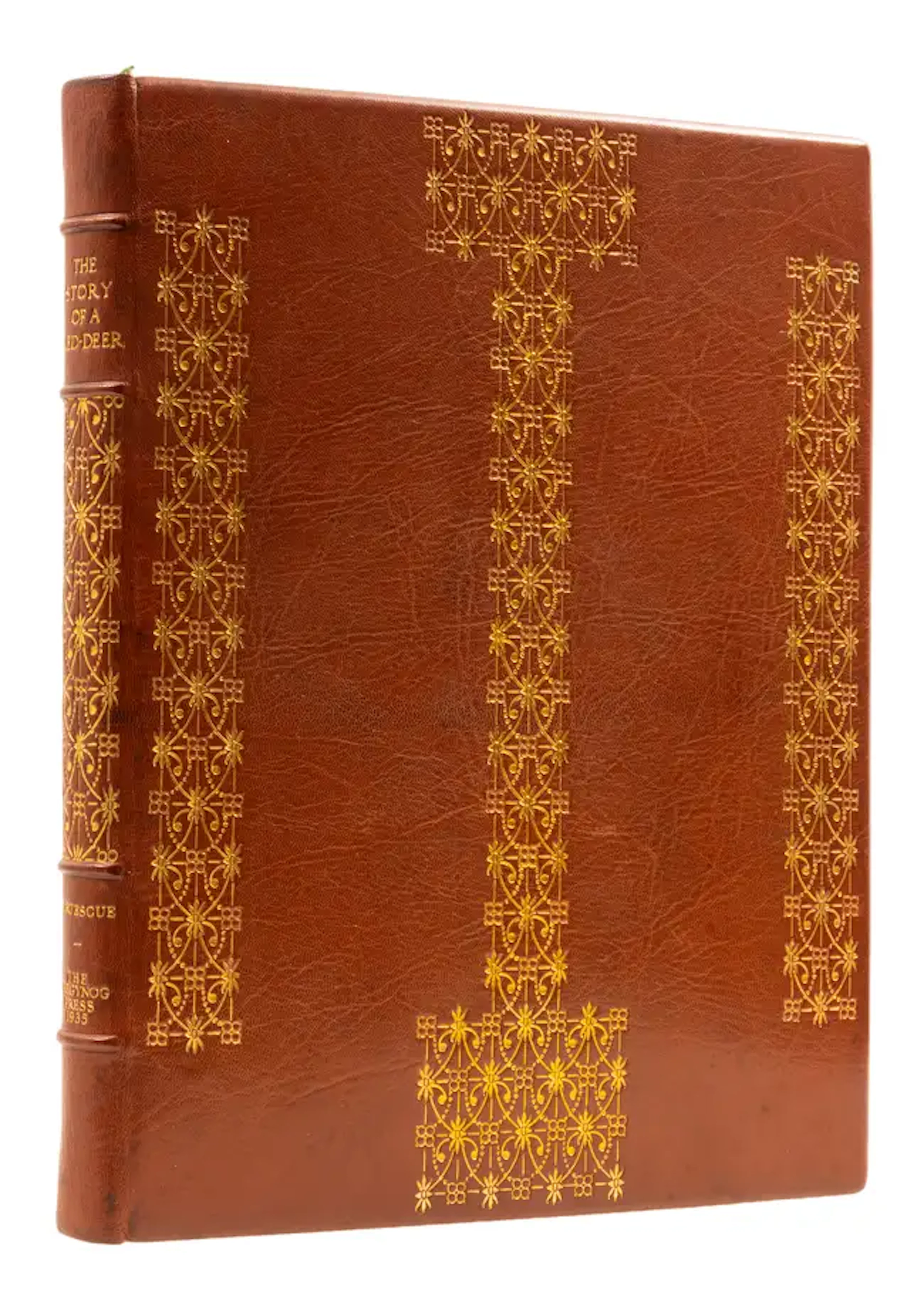 Gregynog Press.- Fortescue (Hon J.W.) The Story of a Red Deer, unique