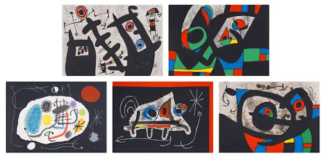 Joan Miró (1893-1983) Le Lézard aux Plumes d'Or (Mourlot 790-828; Cramer 148)