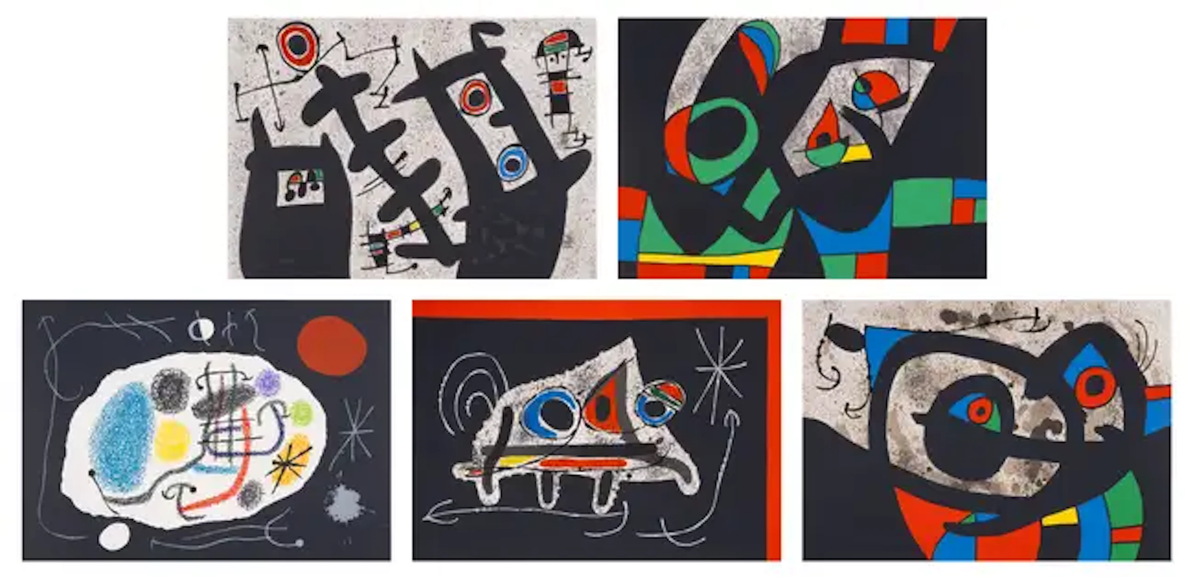 Joan Miró (1893-1983) Le Lézard aux Plumes d'Or (Mourlot 790-828; Cramer 148)
