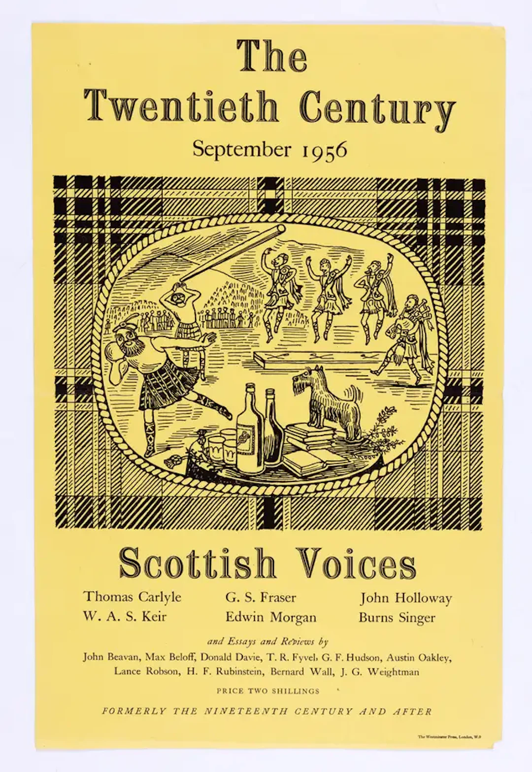 Bawden (Edward) The Twentieth Century: Scottish Voices, Westminster