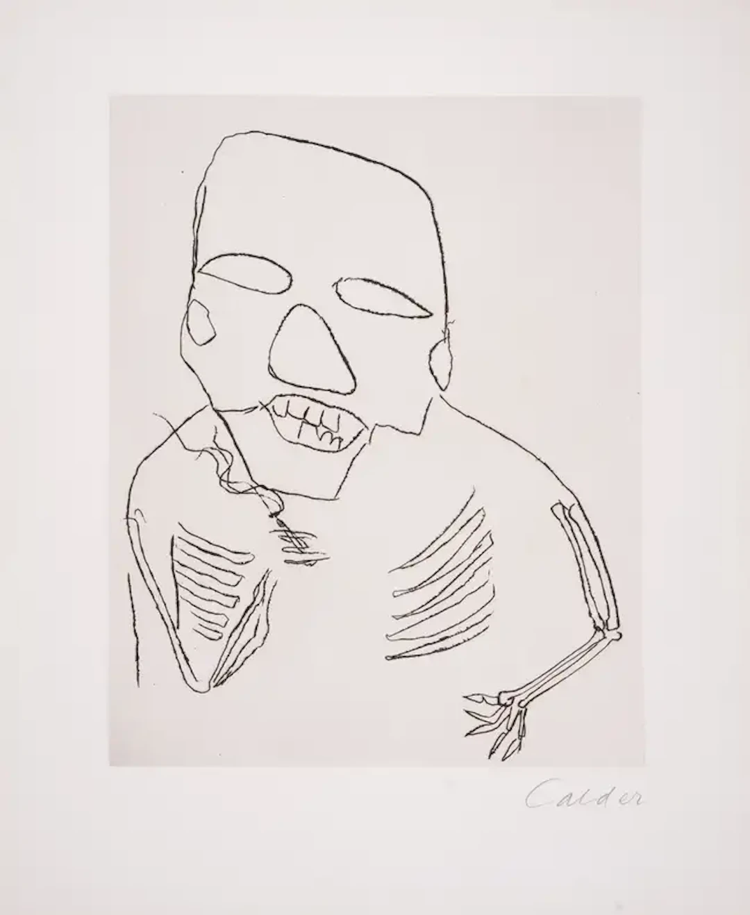 Alexander Calder (1898-1976) Homme à la Cigarette, from Santa Claus