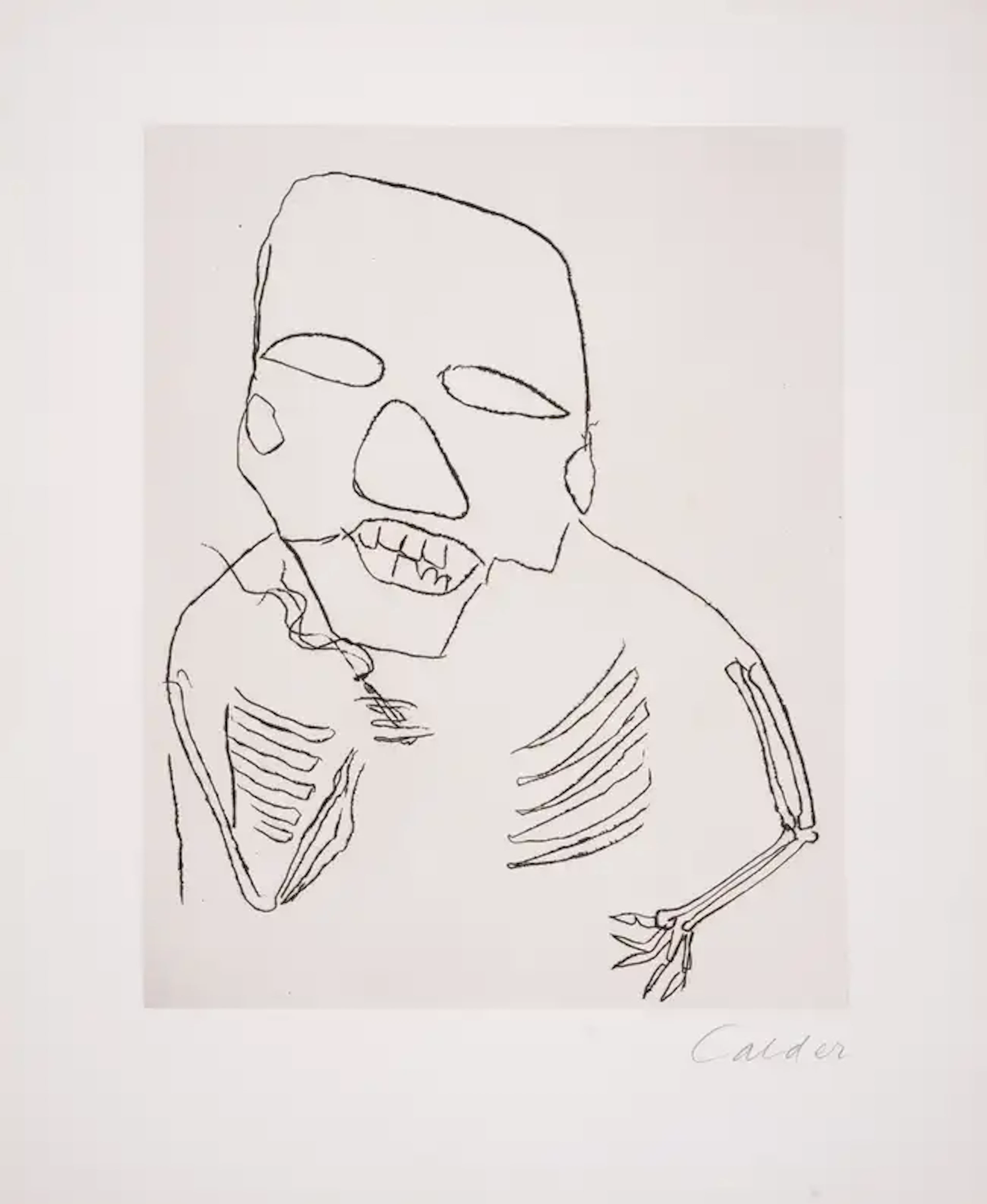 Alexander Calder (1898-1976) Homme à la Cigarette, from Santa Claus