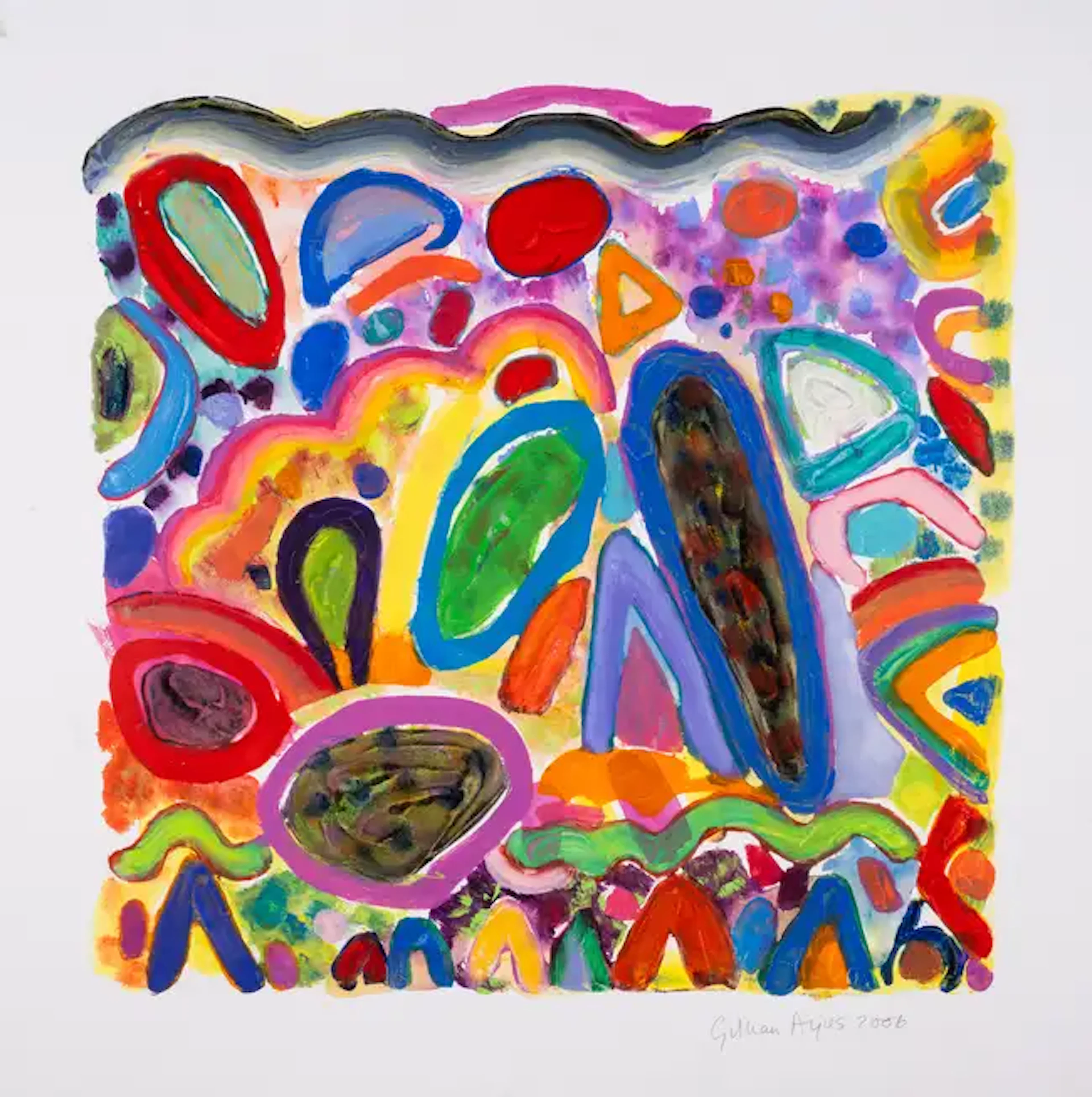 Gillian Ayres (1930-2018) Untitled (see Cristea 16/17)