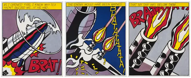 Roy Lichtenstein (1923-1997) after. As I Opened Fire (Corlett App. 5)