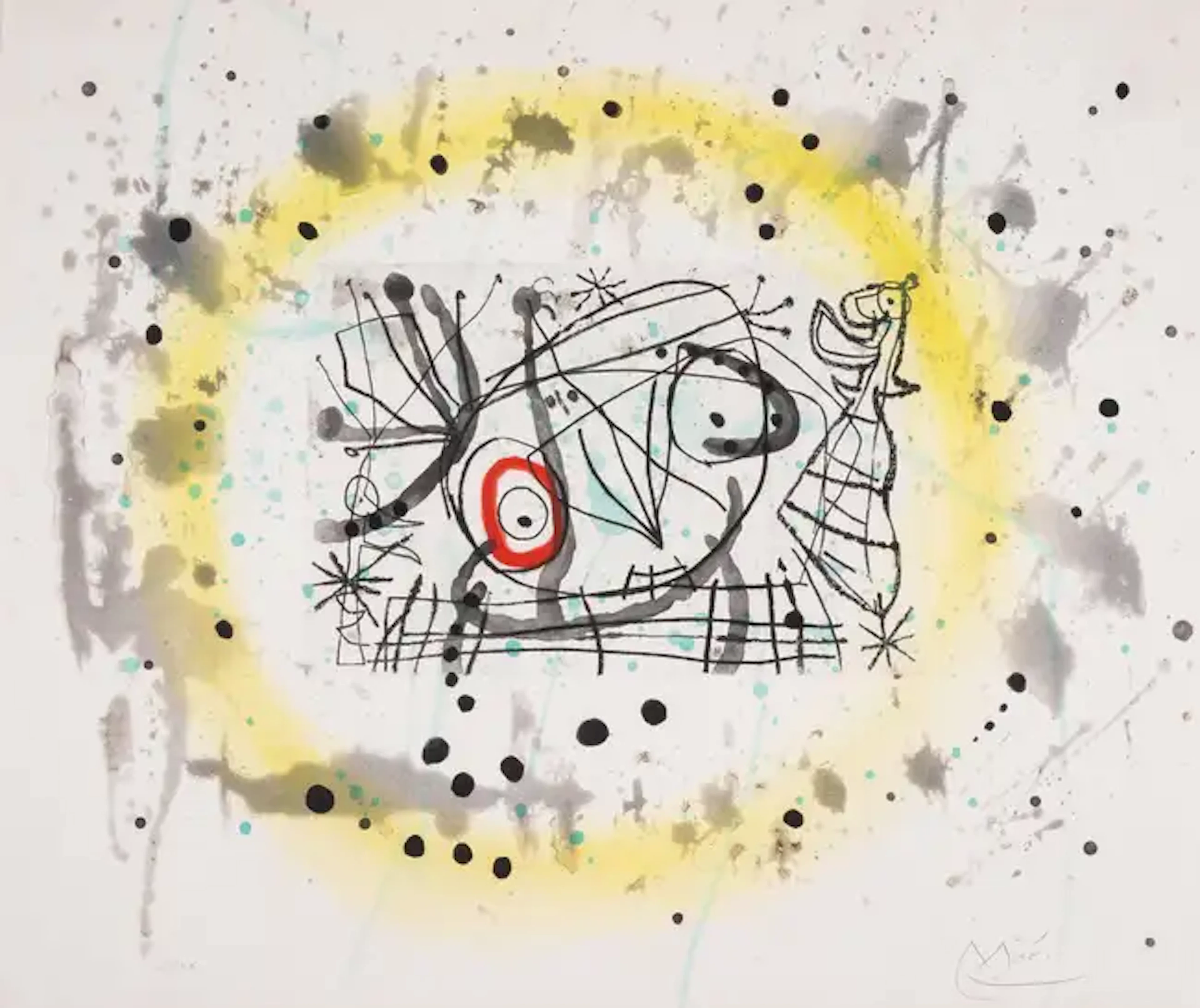 Joan Miró (1893-1983) Untitled, from Fissures (Dupin 469; Cramer 130)