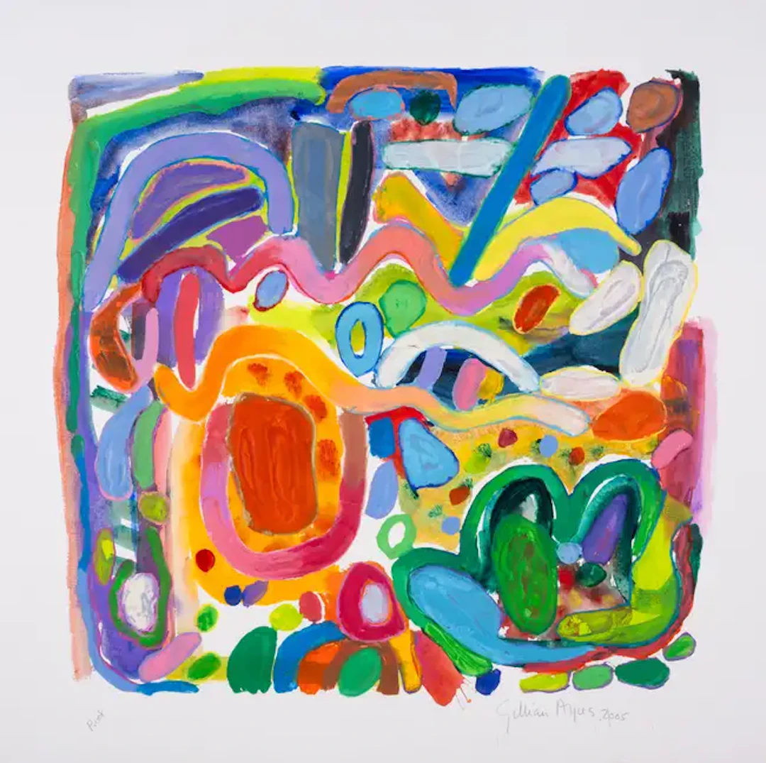 Gillian Ayres (1930-2018) Rover's Leap (Cristea 19)