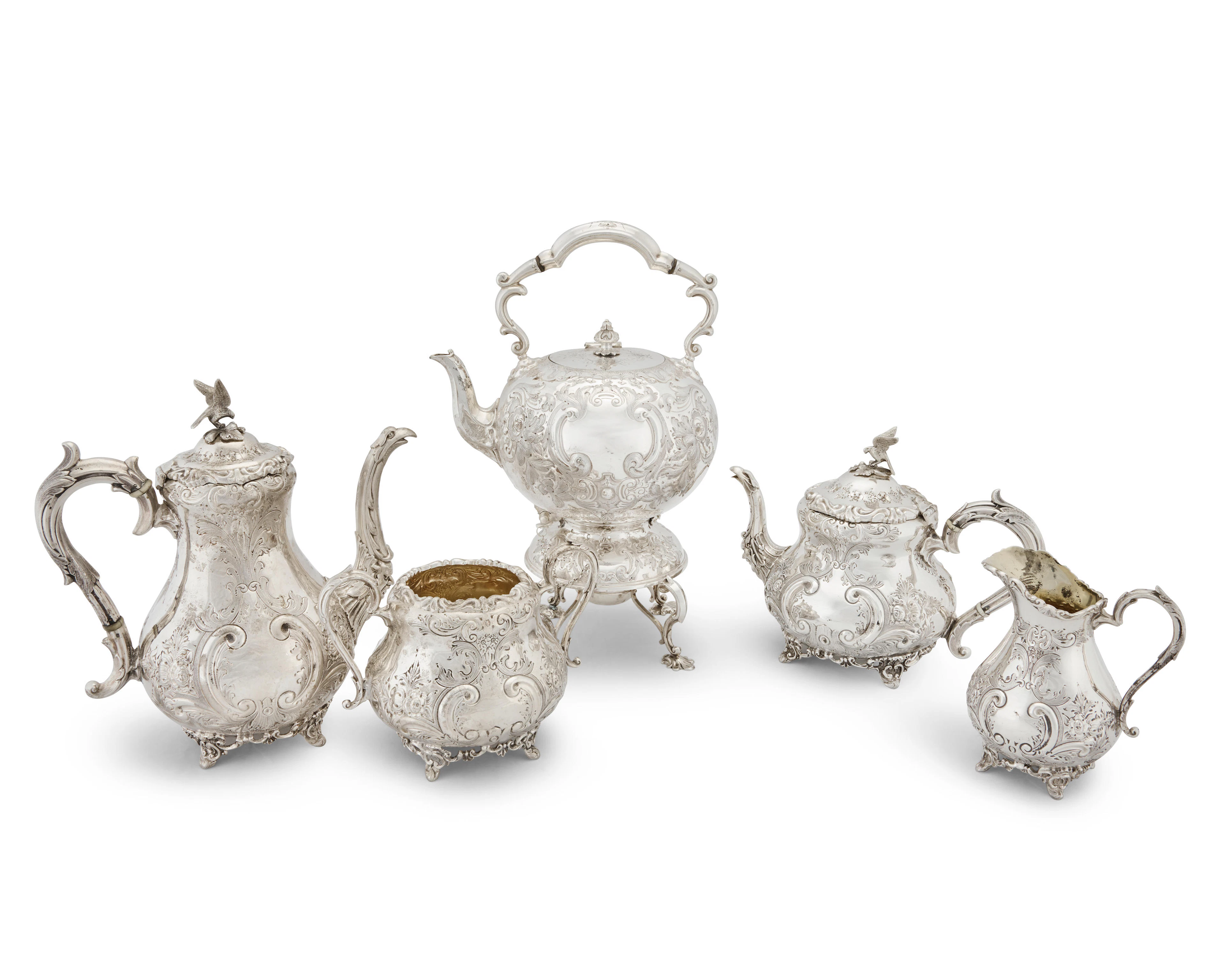 A silver plated tea and coffee service James Deakin & Sons, Sheffield