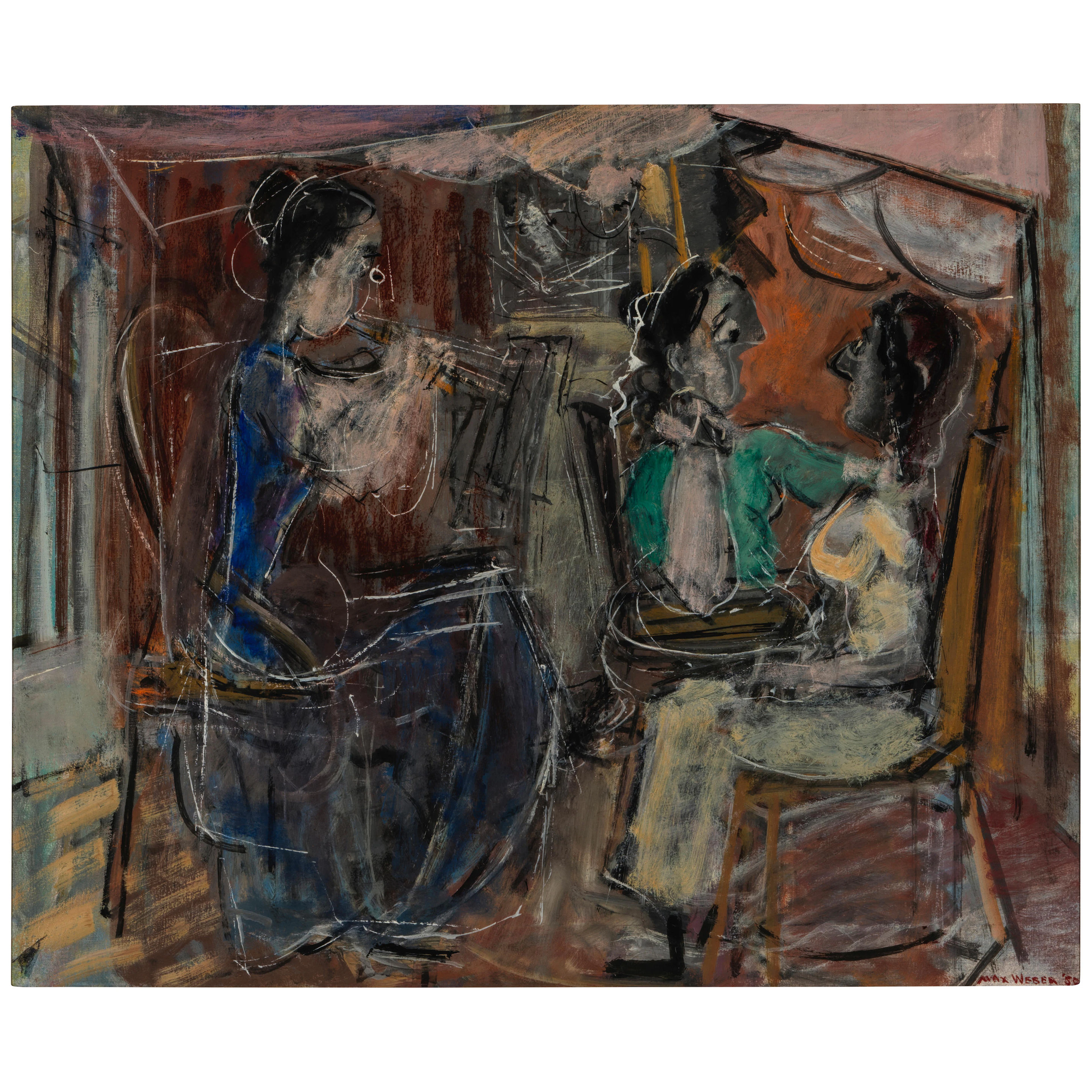 MAX WEBER (1881-1961) Recital, 1950