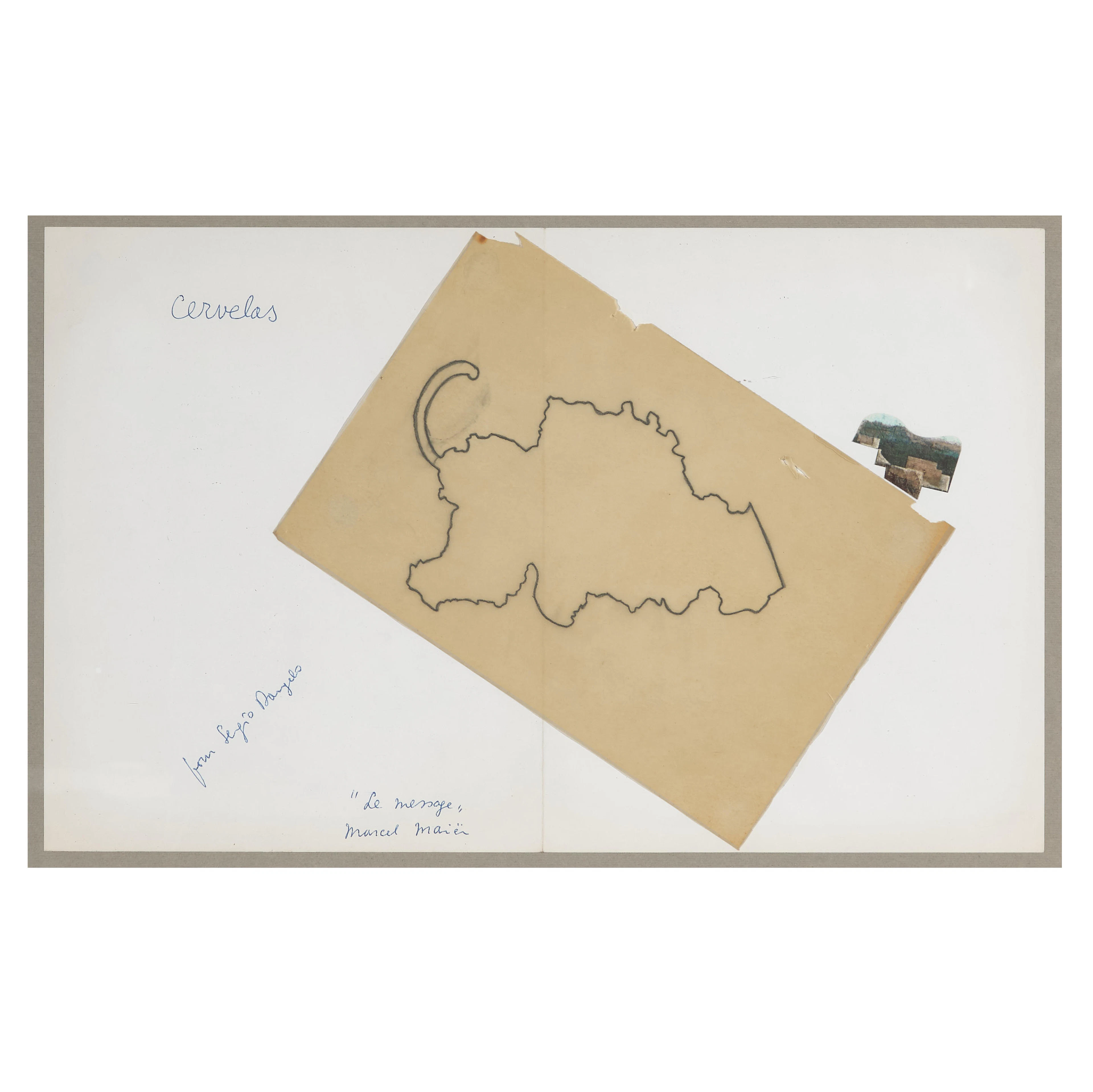 MARCEL MARIËN (1920-1993) Le message