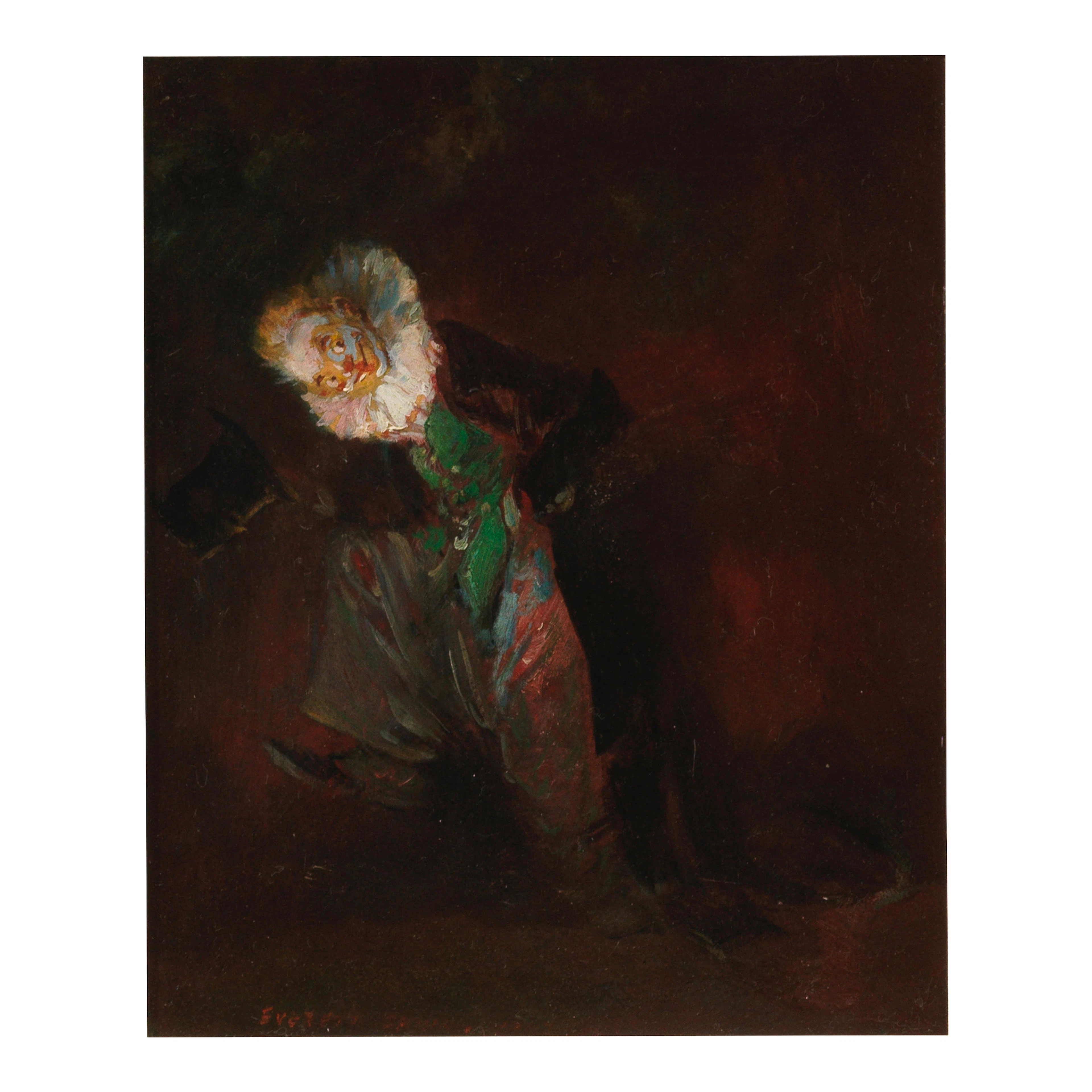 Everett Shinn (1876-1953) Another Clown 10 x 8 in. (25.4 x 20.3 cm.)