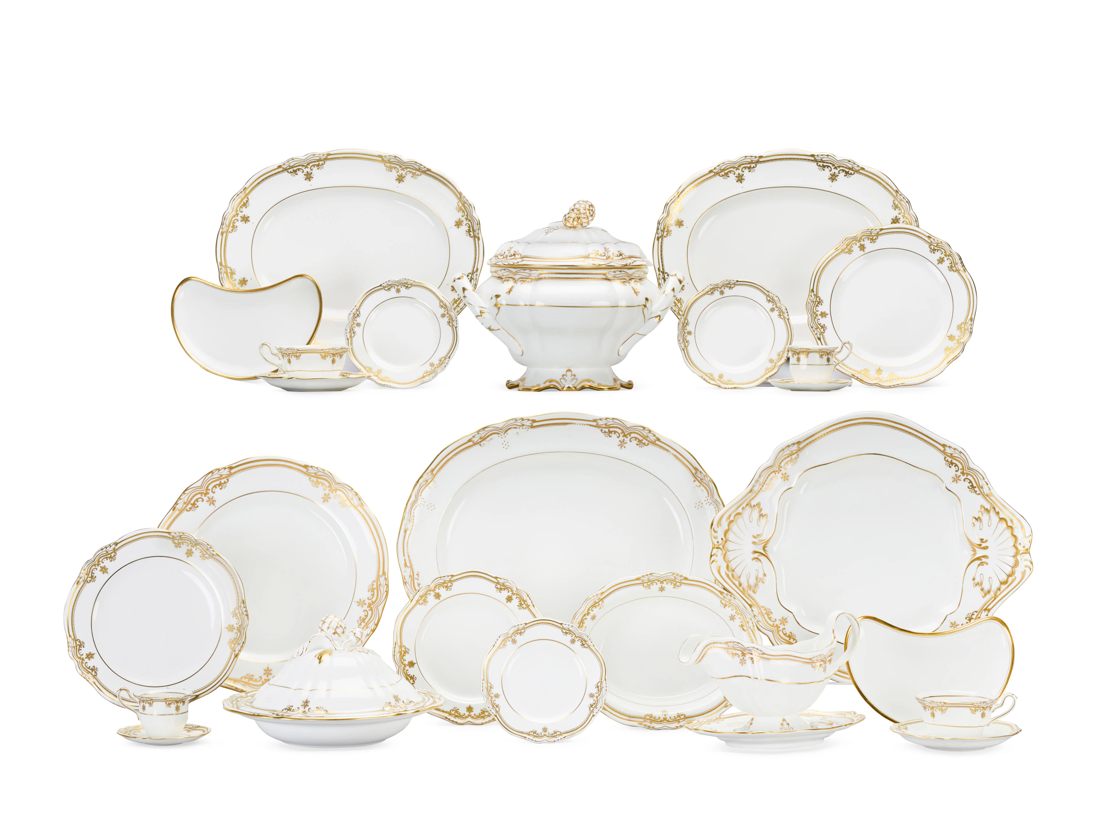 A very large Spode part dinner / coffee service From Season 1 onwards (161)