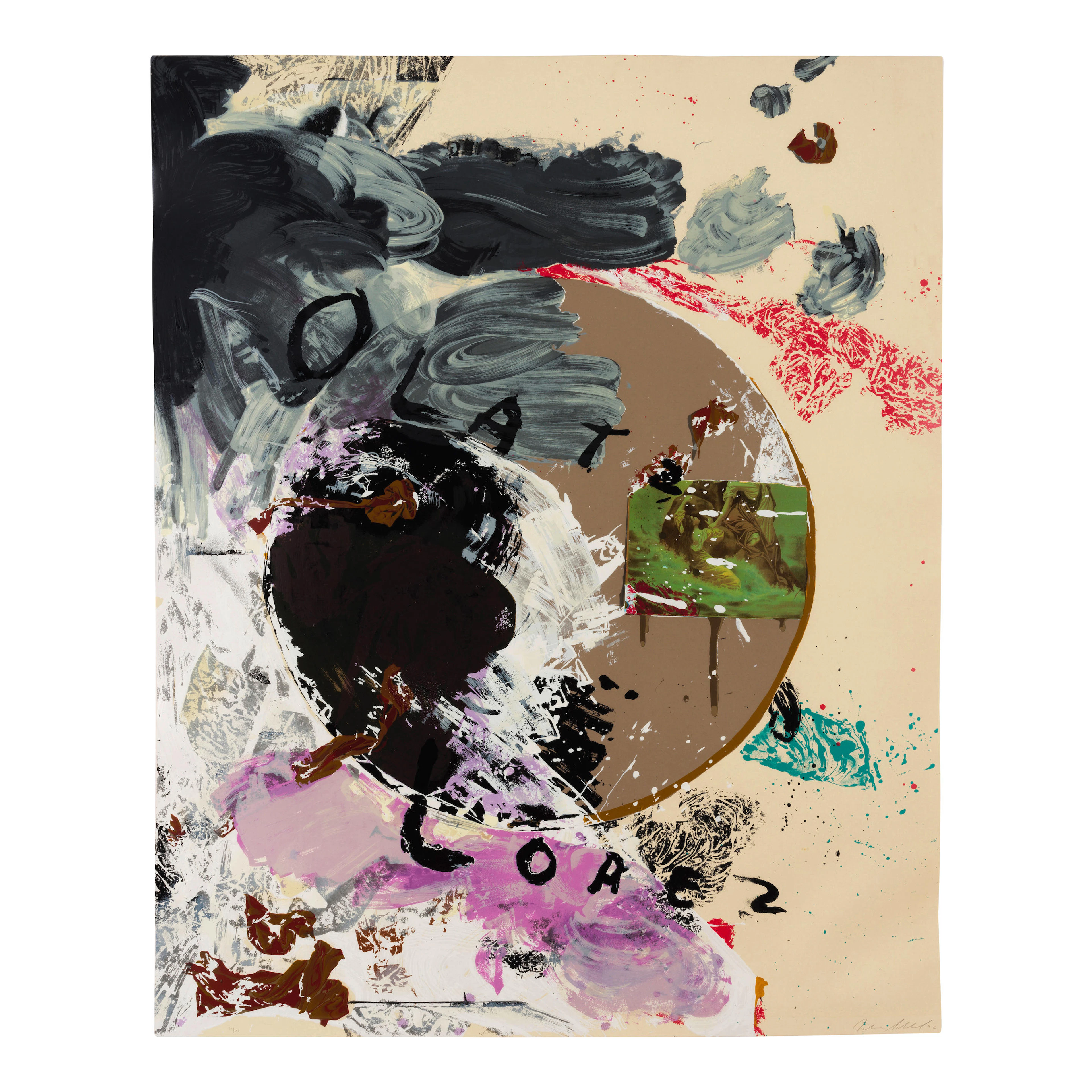 JULIAN SCHNABEL (B. 1951); Olatz Lopez;