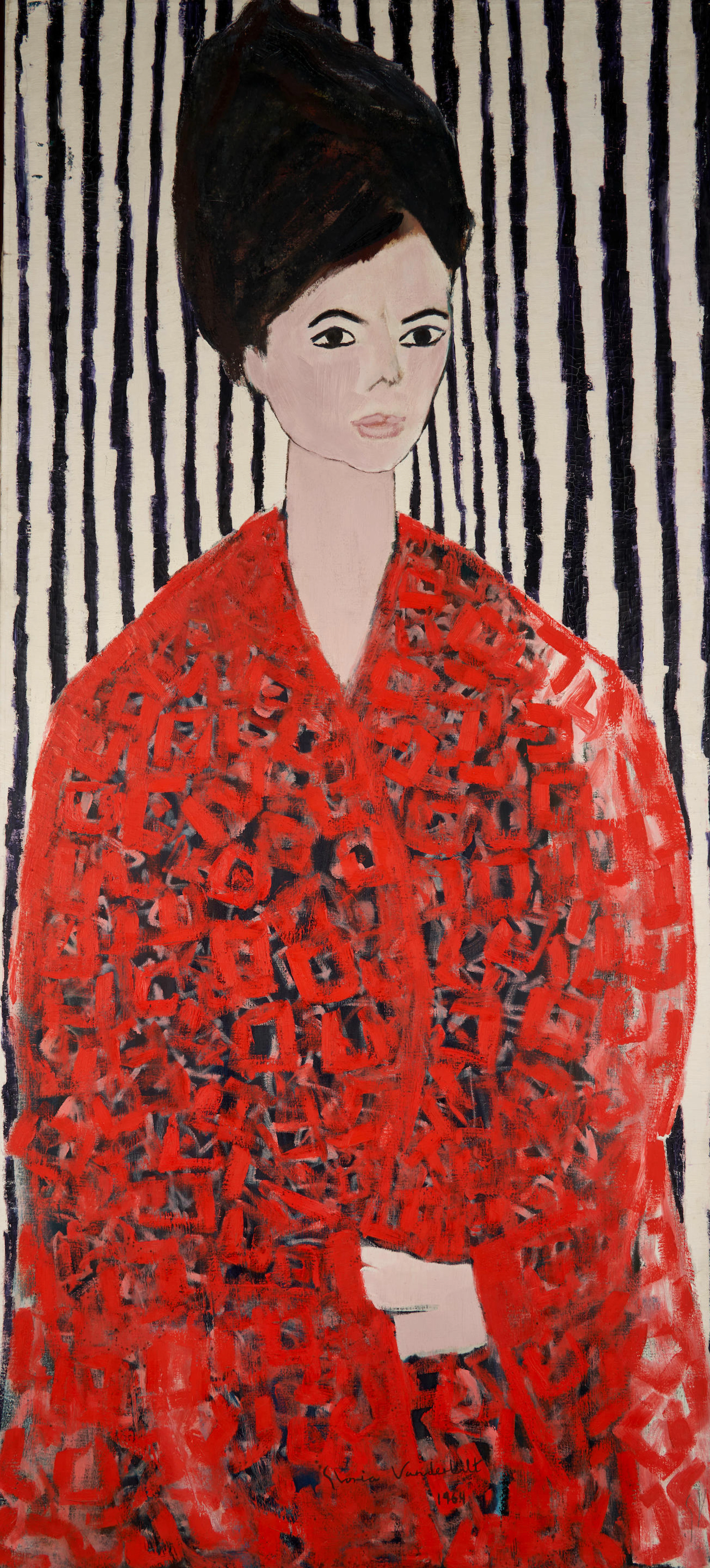 GLORIA VANDERBILT (American, 1924-2019) Gerta in Kimono