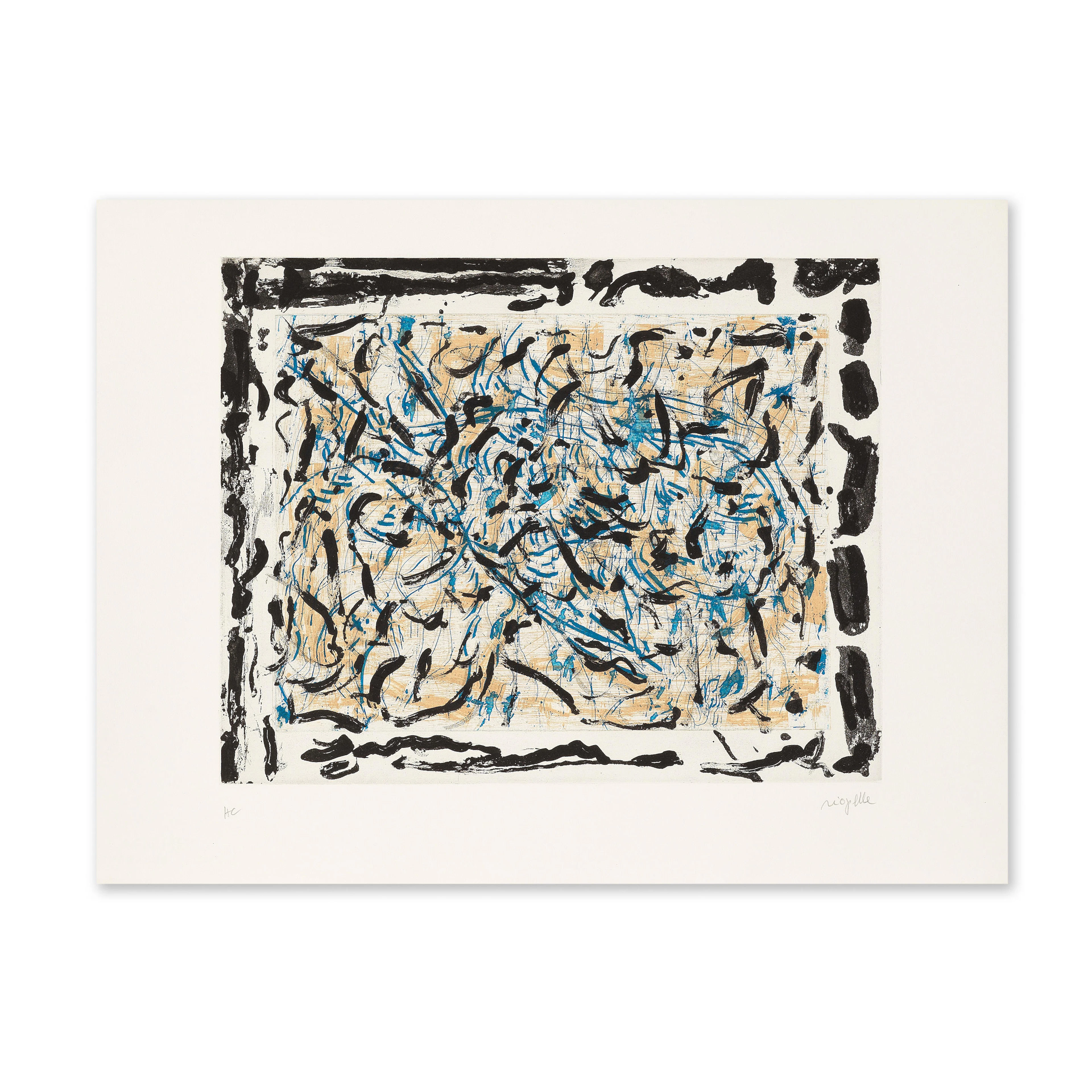 JEAN-PAUL RIOPELLE (1923-2002) Les Mouches à marier n°6,1985 (Yseult