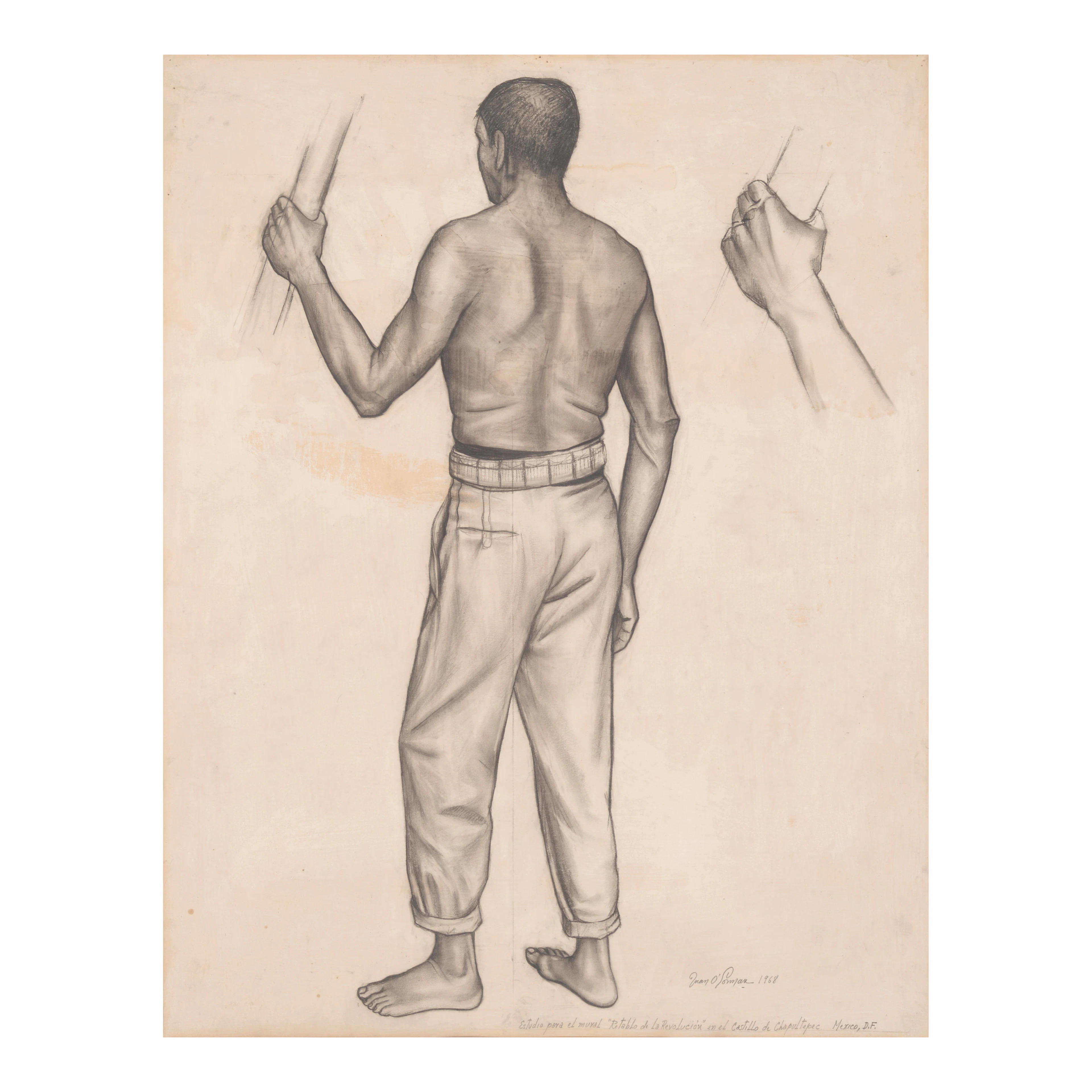 JUAN O'GORMAN (1905-1982) Study for 'Retablo de la Revolucion' Mural
