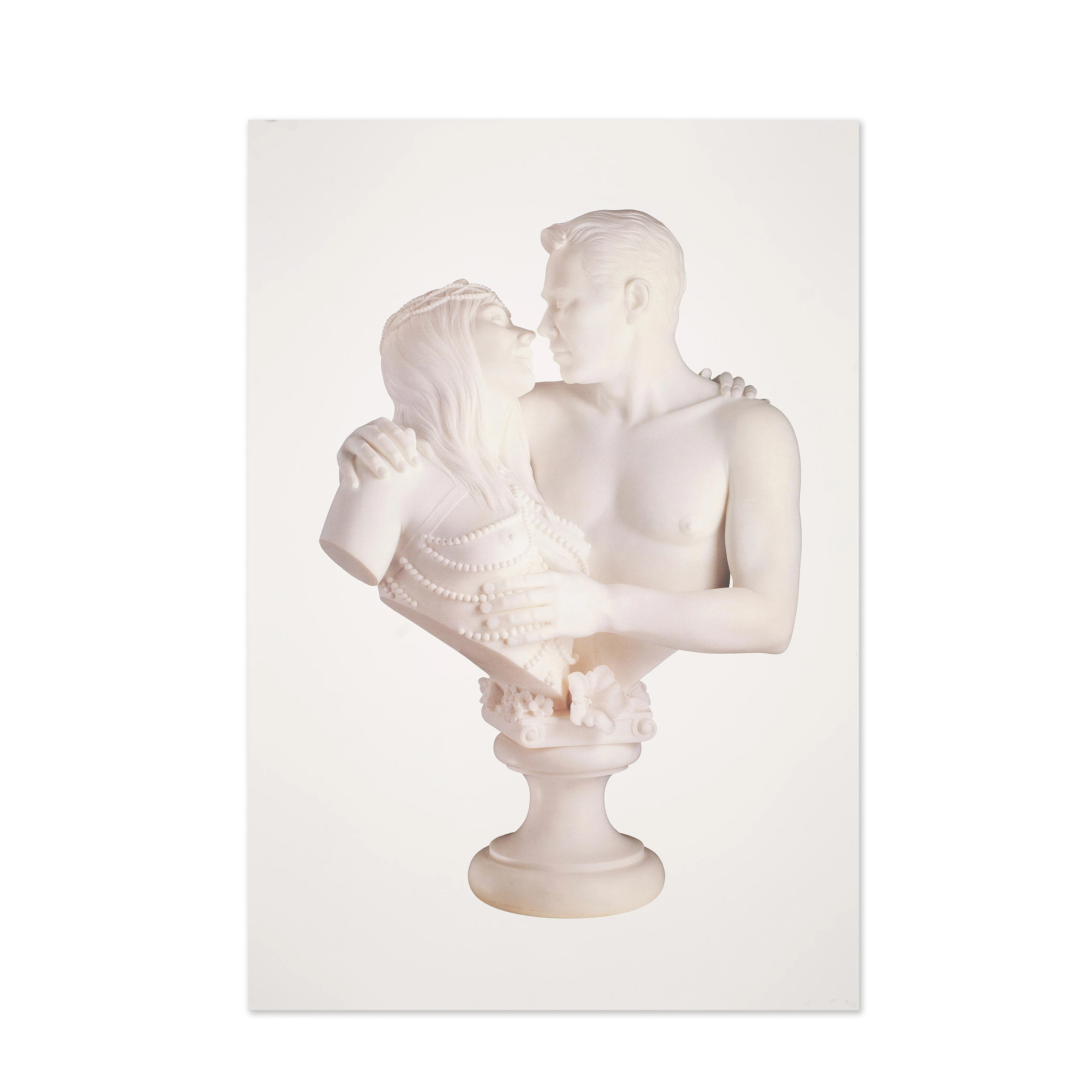 JEFF KOONS (NE EN 1955) Bourgeois Buste,1995 Lithographie offset en