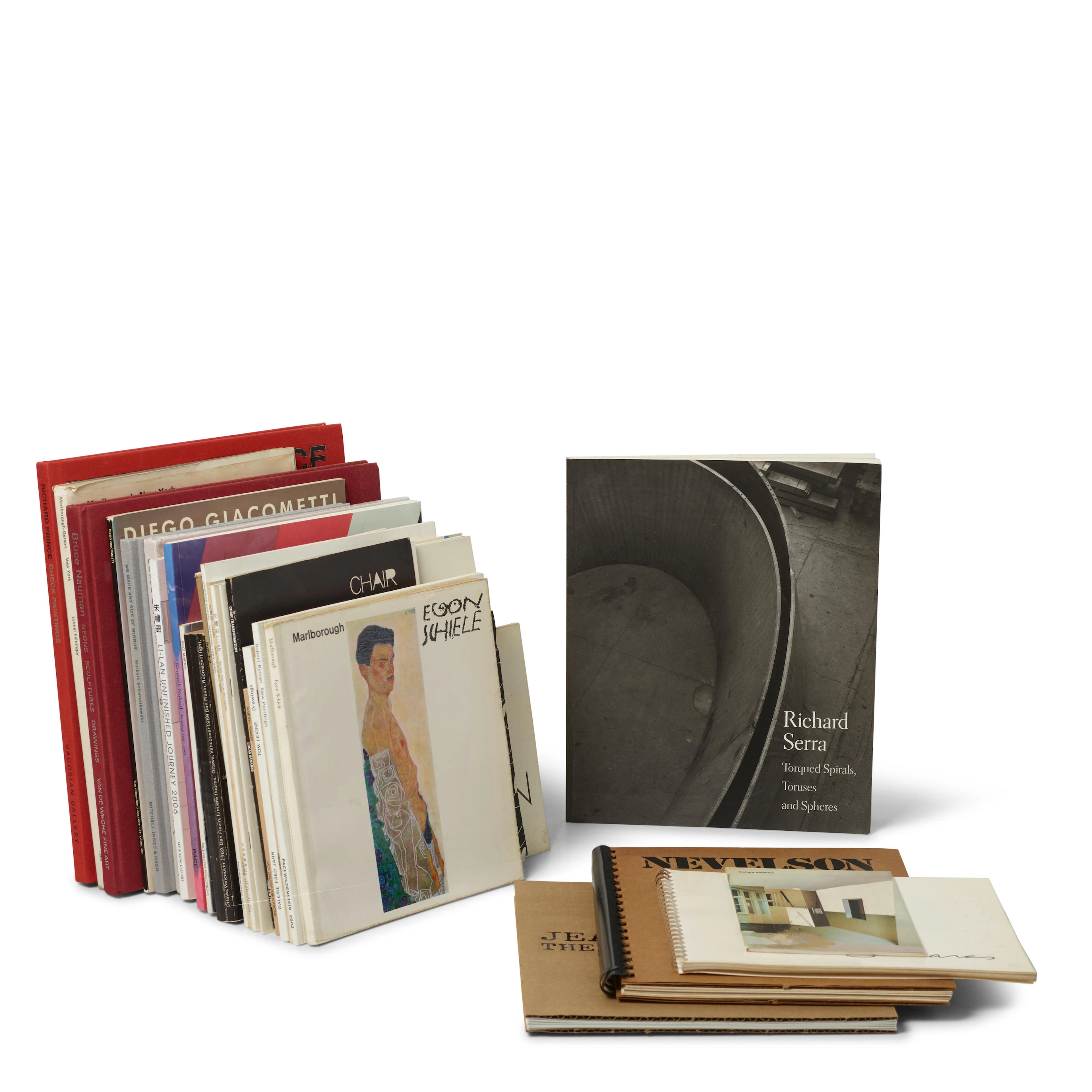 CONTEMPORARY ART BOOKS AND CATALOGS. A group of books and catalogs