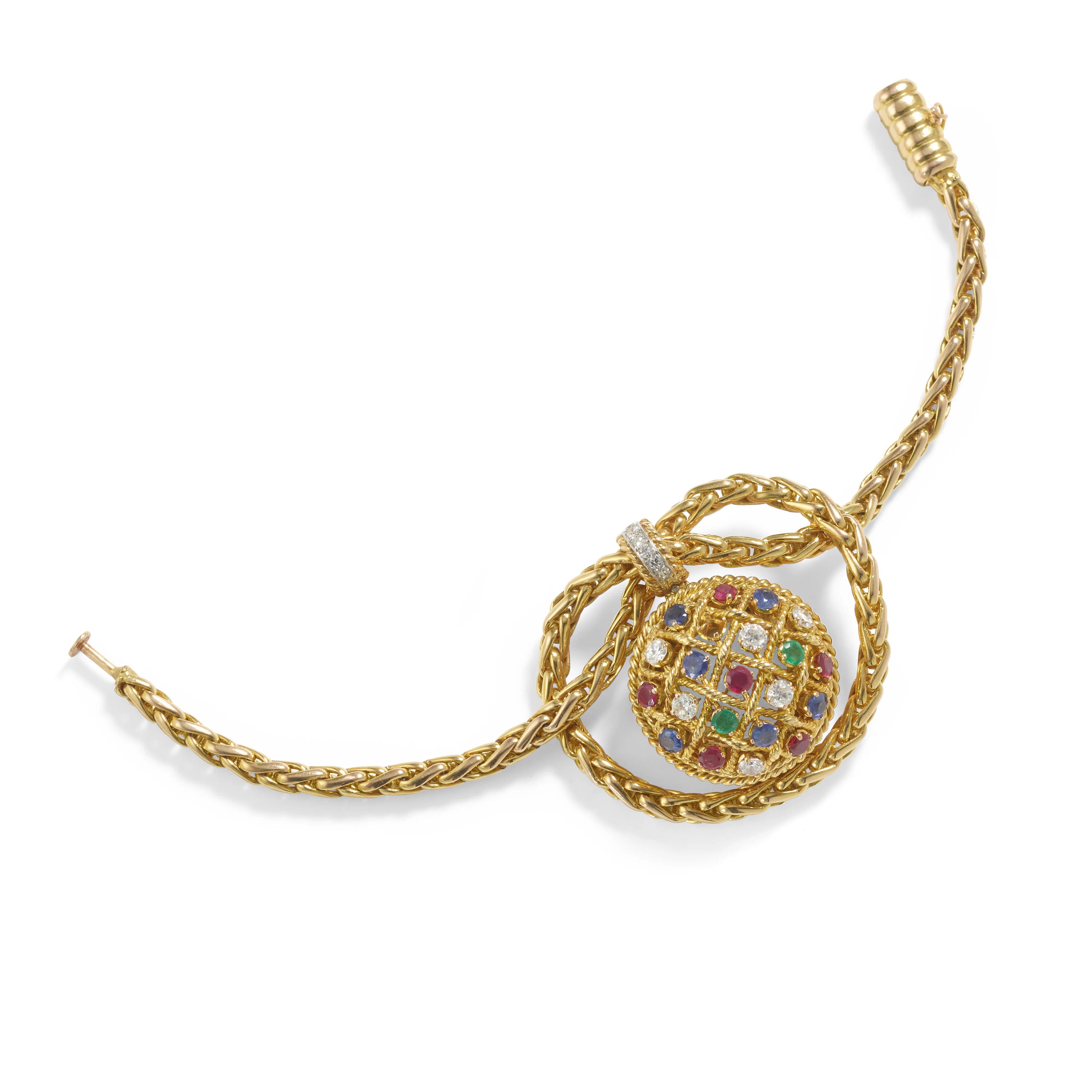 MELLERIO FOR ULYSSE NARDIN: AN 18K GOLD, GEM-SET AND DIAMOND SURPRISE