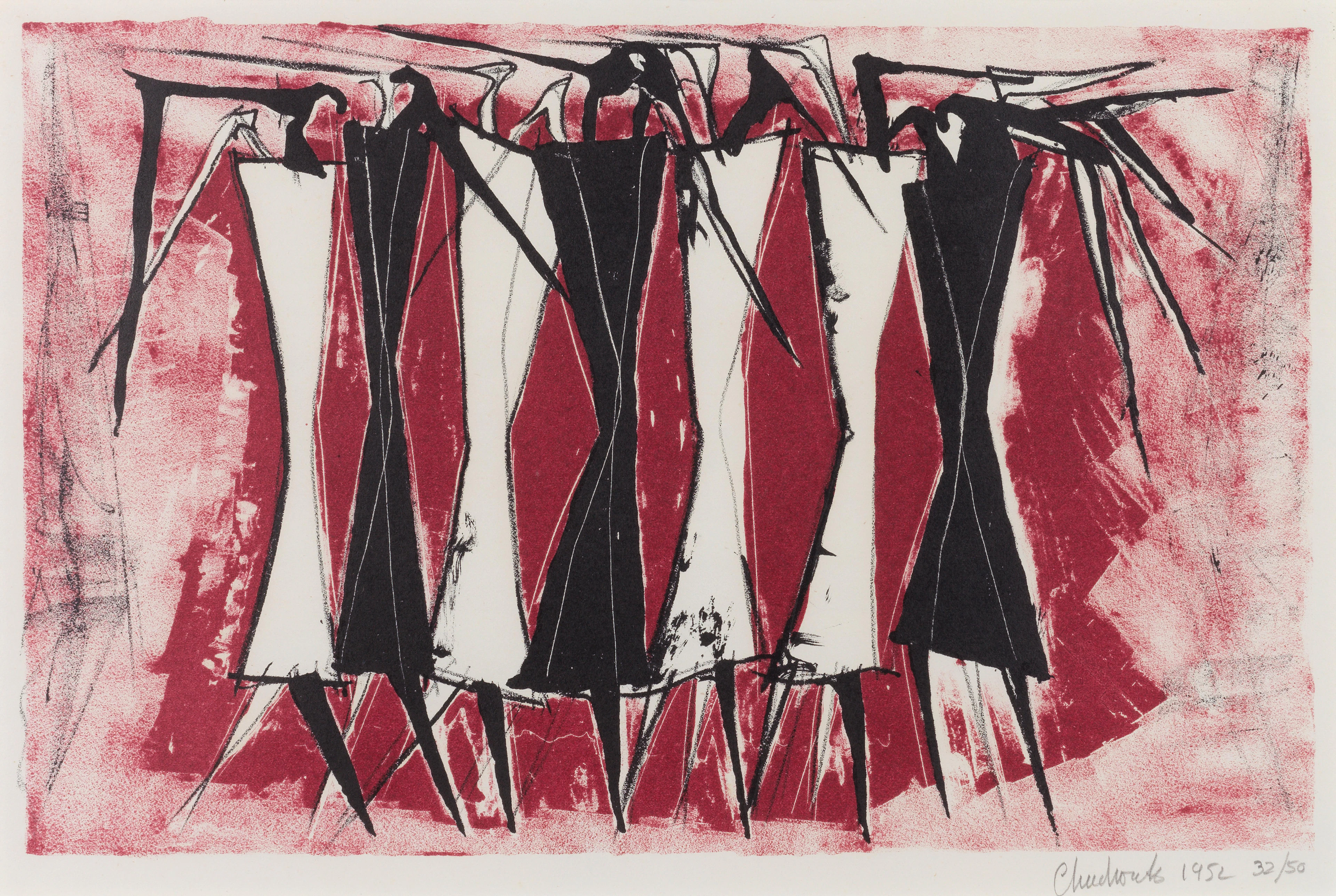 Lynn Chadwick C.B.E., R.A. (British, 1914-2003) Group of standing