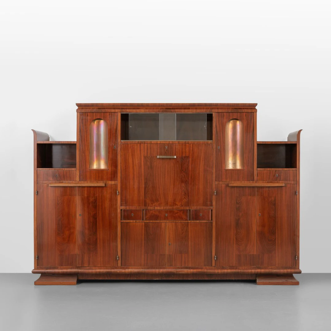 GIO PONTI, DOMUS NOVA LA RINASCENTE, Milano, 1928-29 ca. Un mobile-credenza