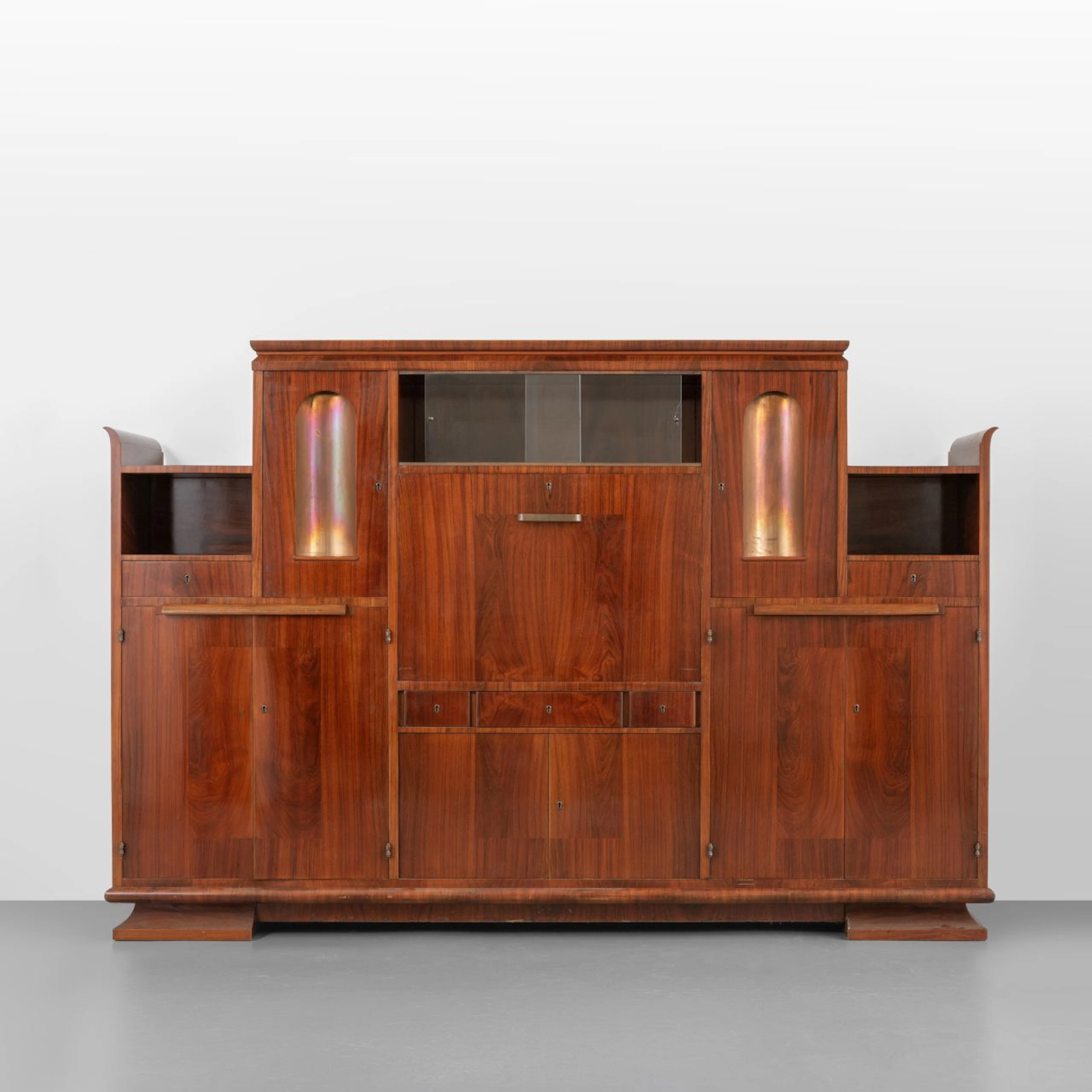 GIO PONTI, DOMUS NOVA LA RINASCENTE, Milano, 1928-29 ca. Un mobile-credenza