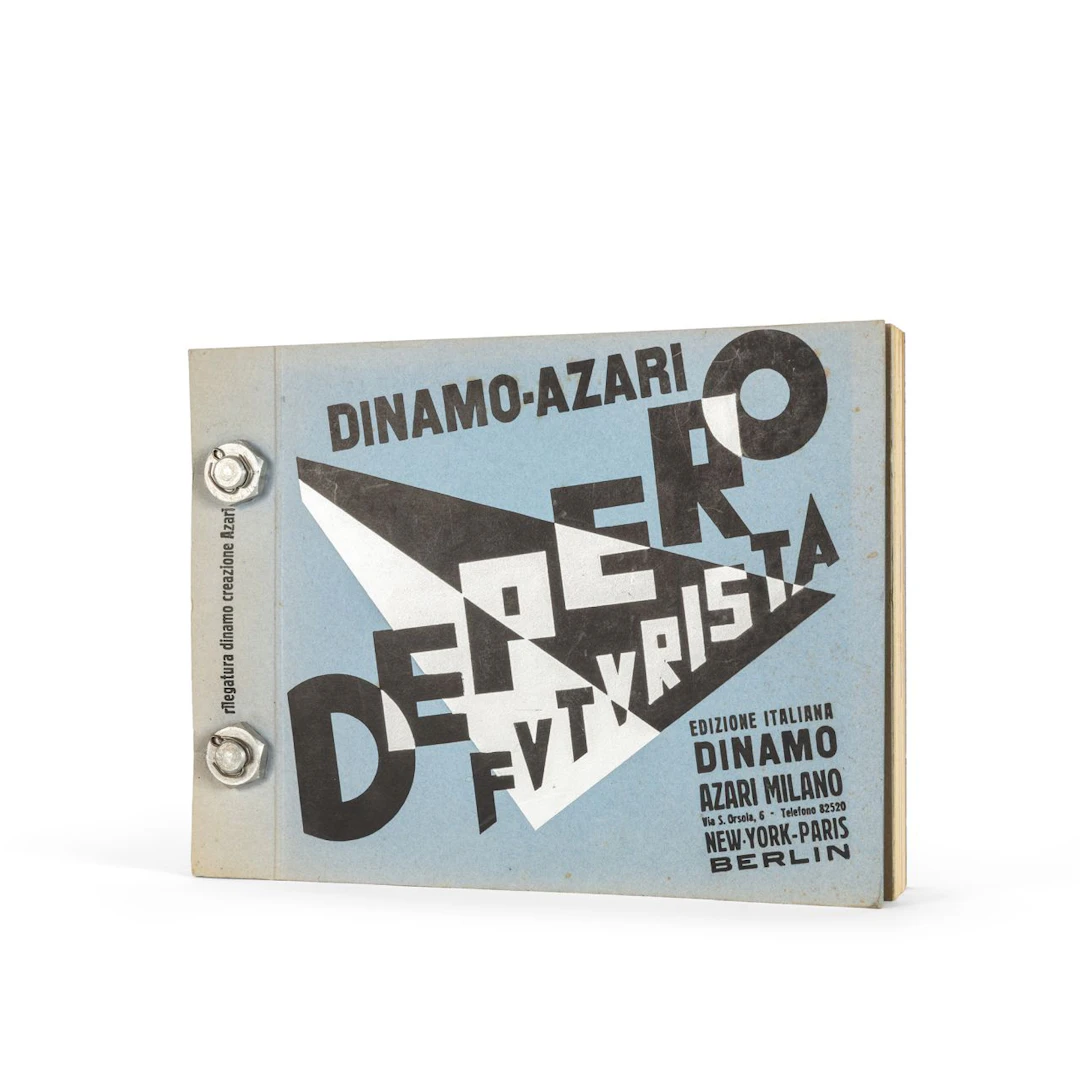FORTUNATO DEPERO (1892-1960) Depero Futurista (libro imbullonato)
