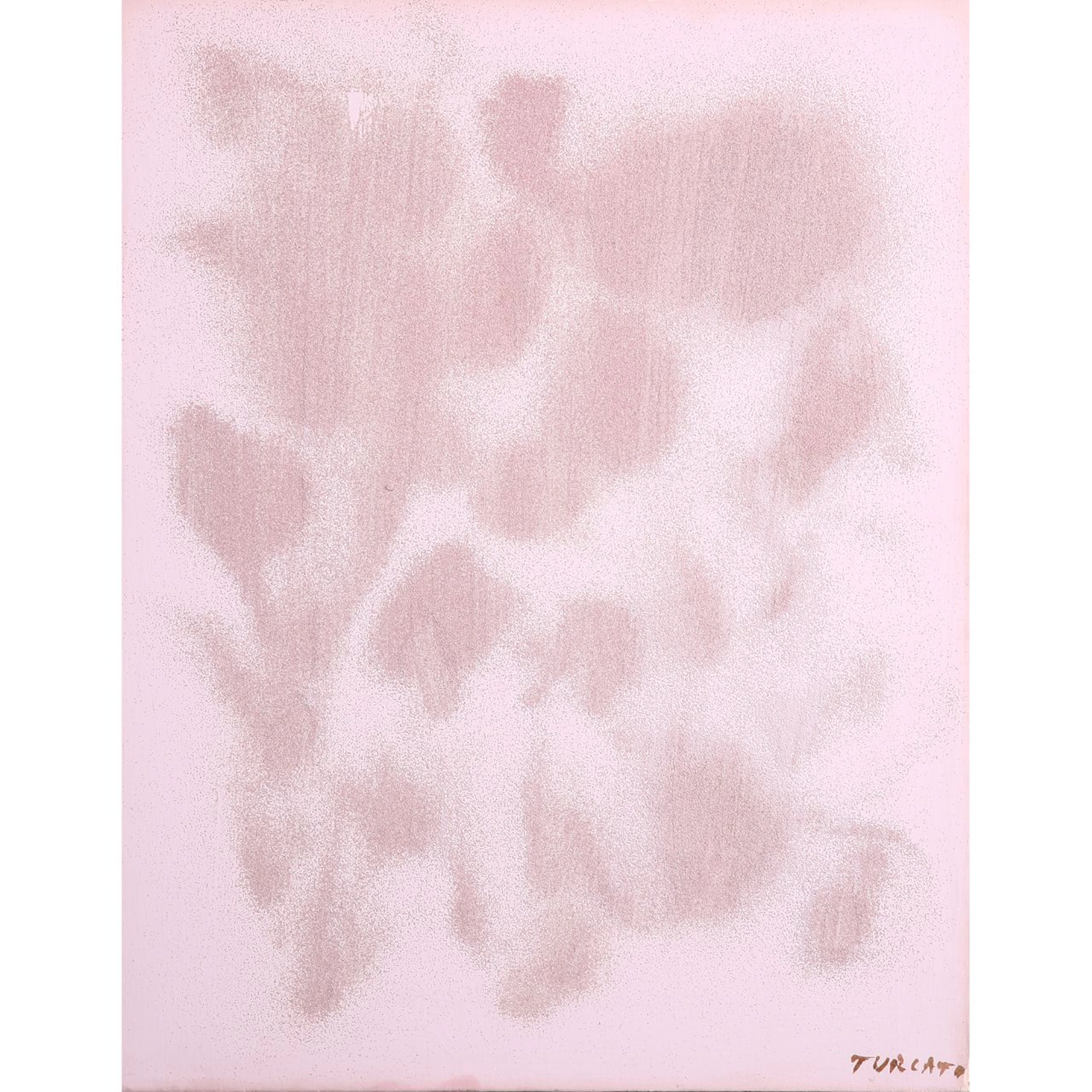 GIULIO TURCATO (1912-1995) Nebuloso (inizio anni 70) olio e tecnica
