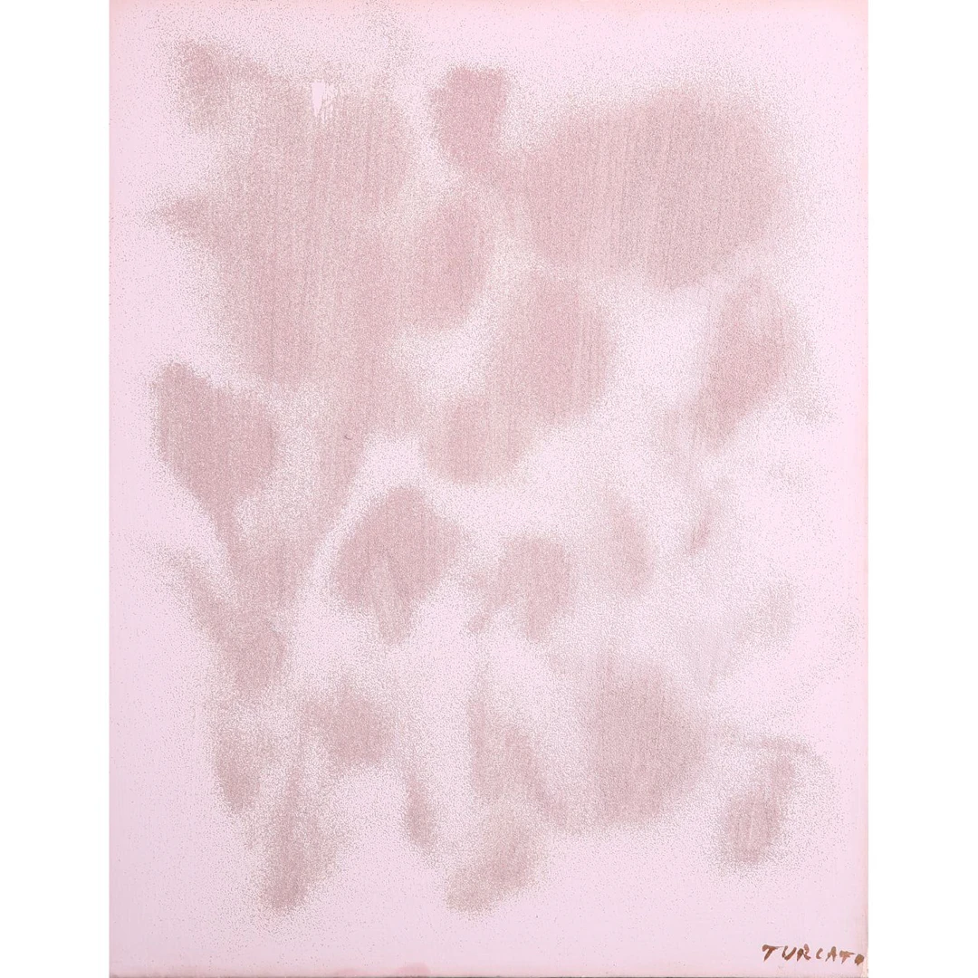 GIULIO TURCATO (1912-1995) Nebuloso (inizio anni 70) olio e tecnica