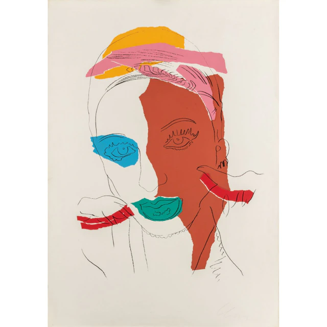 ANDY WARHOL (1928-1987) Ladies and Gentlemen 1975 serigrafia su carta
