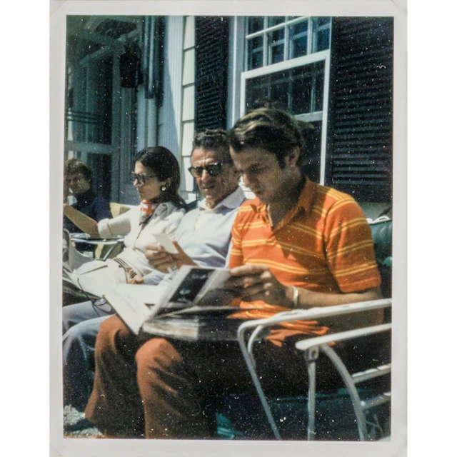 ANDY WARHOL (1928-1987) Peter Beard, Man, Lee Radziwill and Paul Morrissey