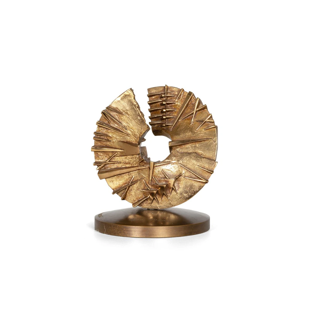 ARNALDO POMODORO (1926-2025) Rotazione ascensionale I 1993 scultura