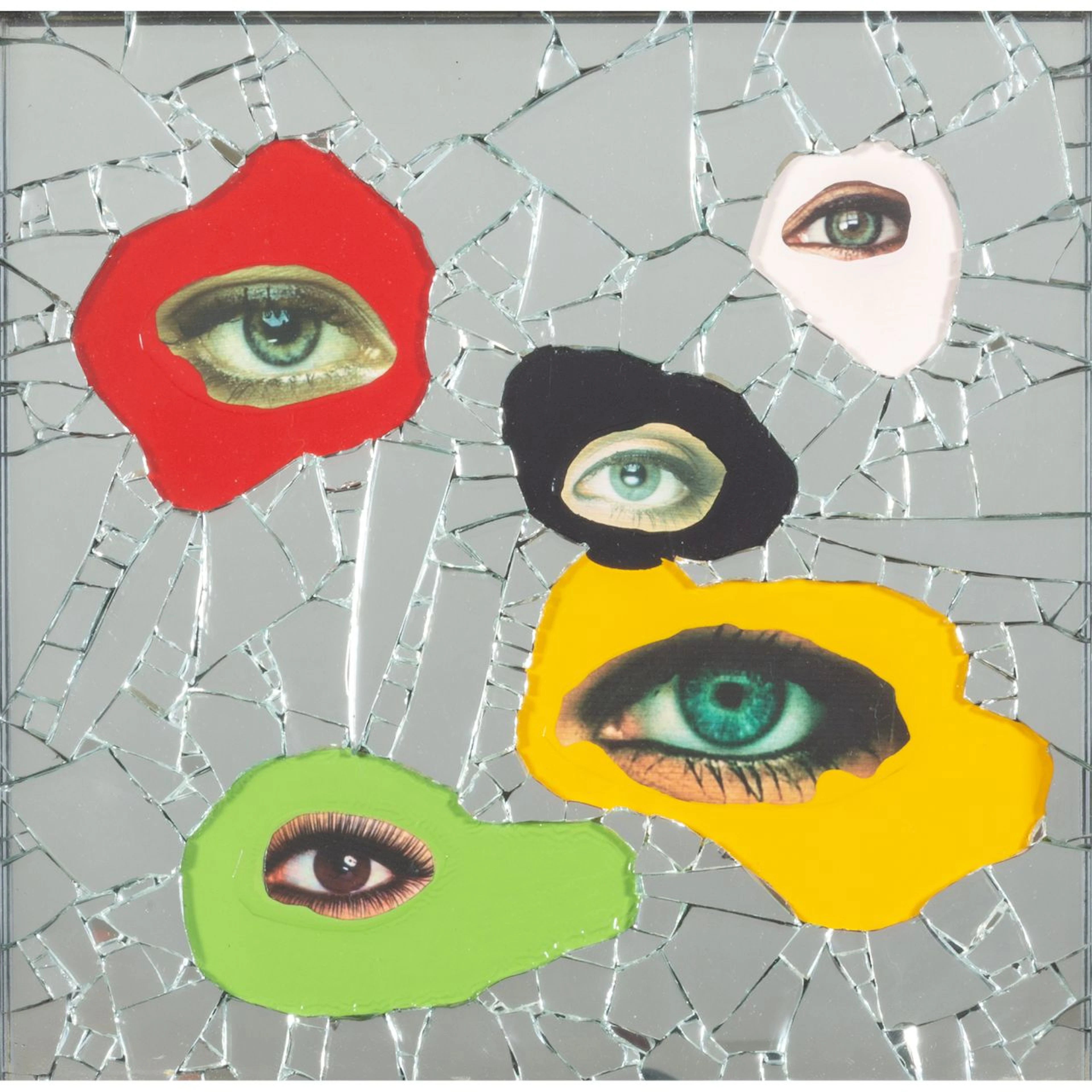 JIM LAMBIE (1964-) Electric eyes are everywhere 2014 tecnica mista