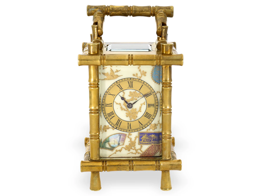 Carriage clock: extremely rare miniature carriage clock for the Ottoman