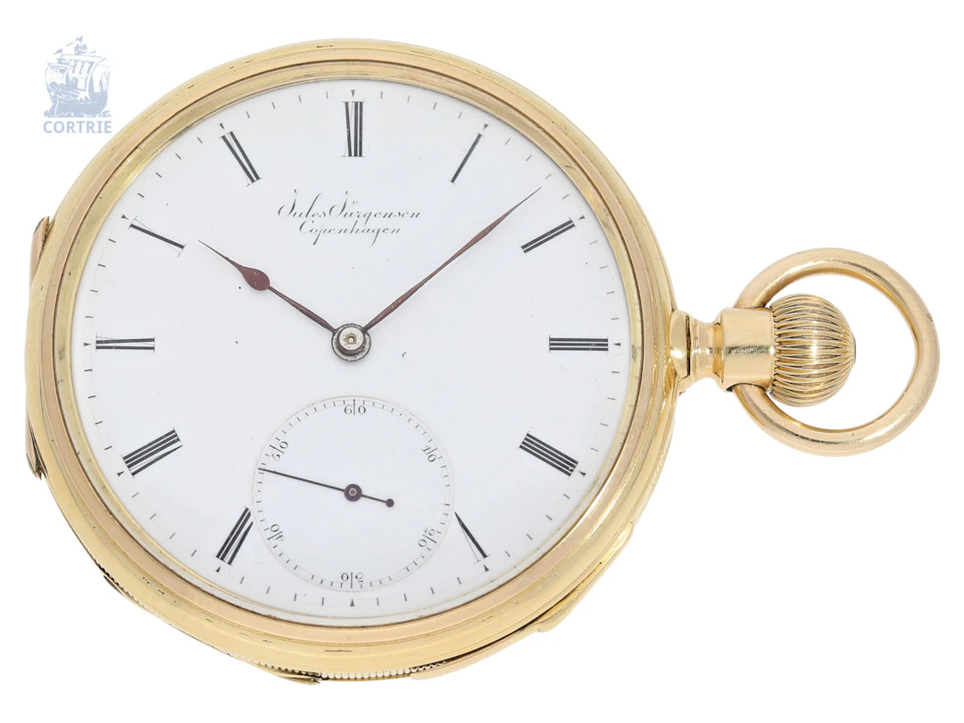 Pocket watch: one of the earliest known Jules Jürgensen pocket watches