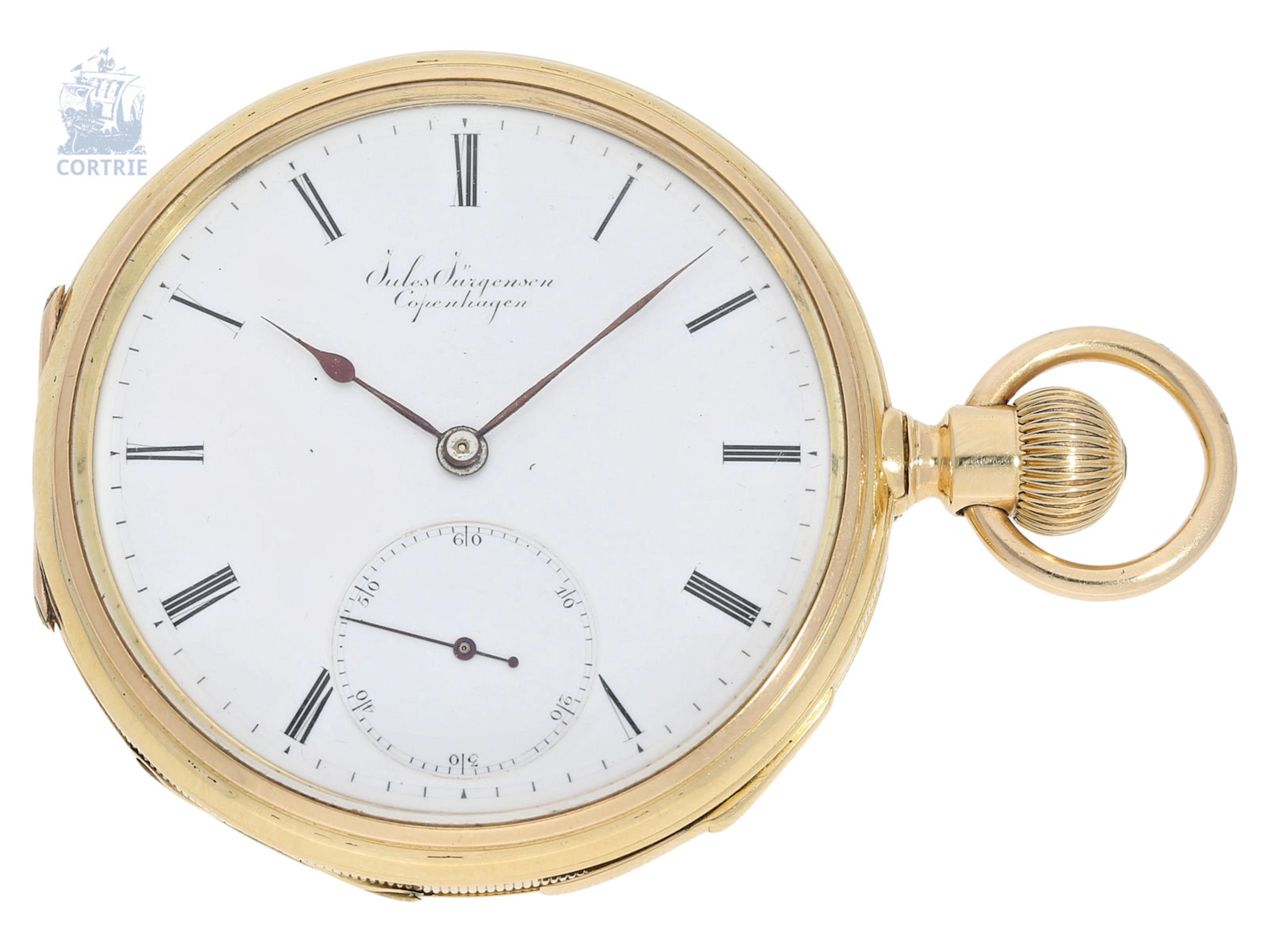Pocket watch: one of the earliest known Jules Jürgensen pocket watches