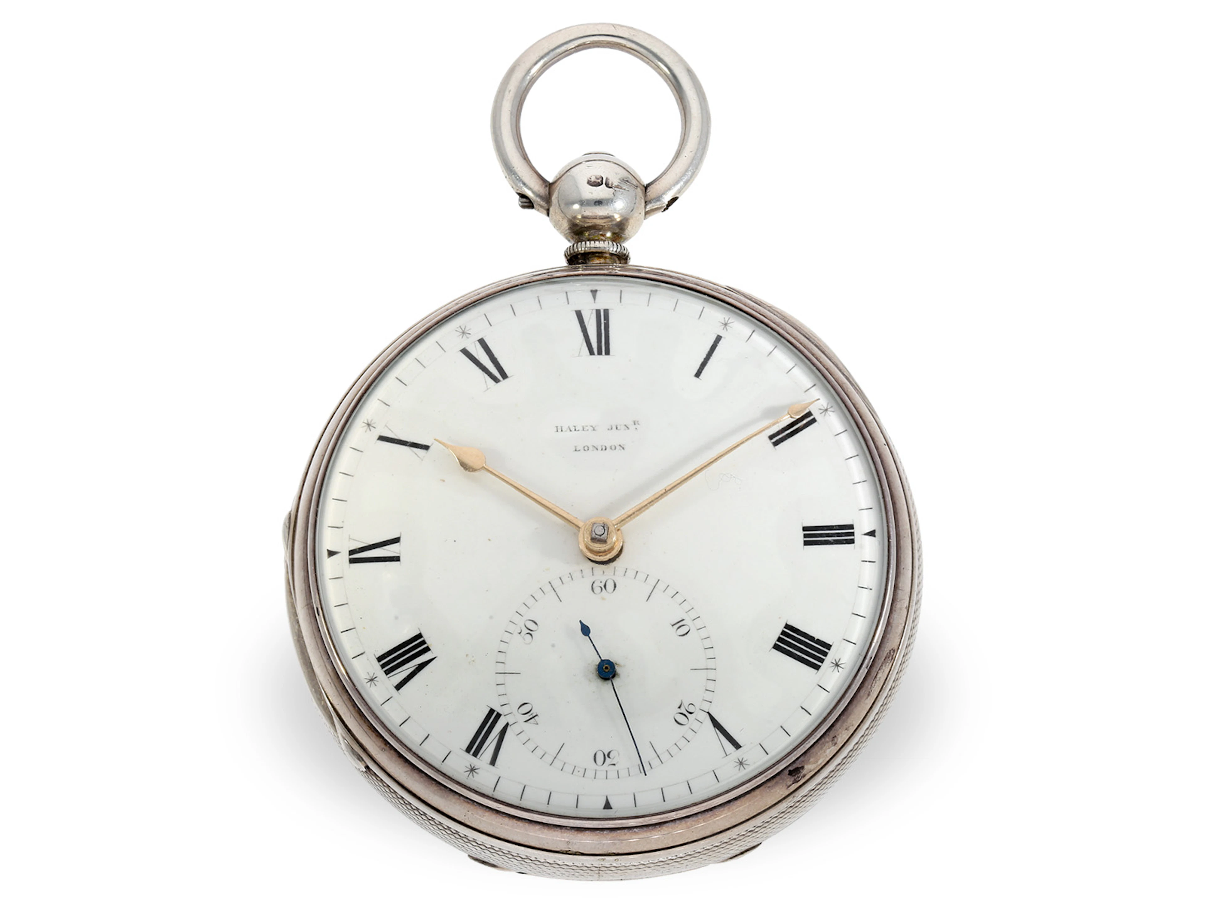 Pocket watch: Very fine English chronometer, Haley Junior, London 1827
