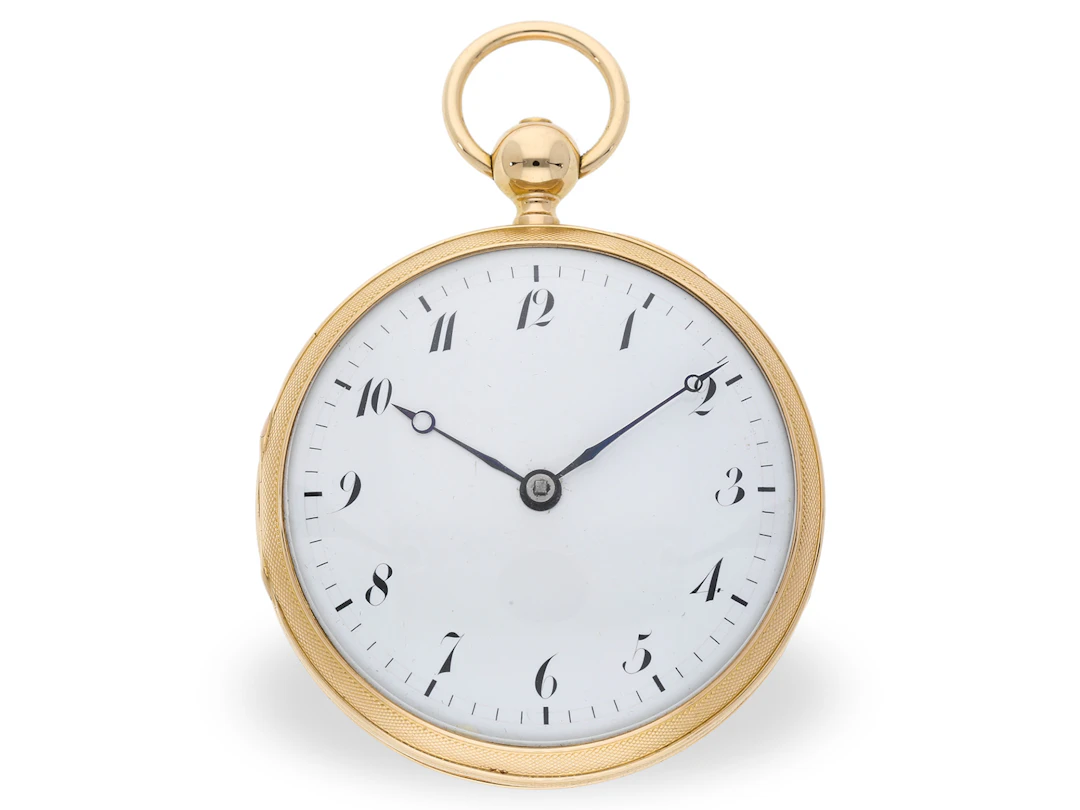 Pocket watch: highly complicated Grande sonnerie with ‘trip repeater’