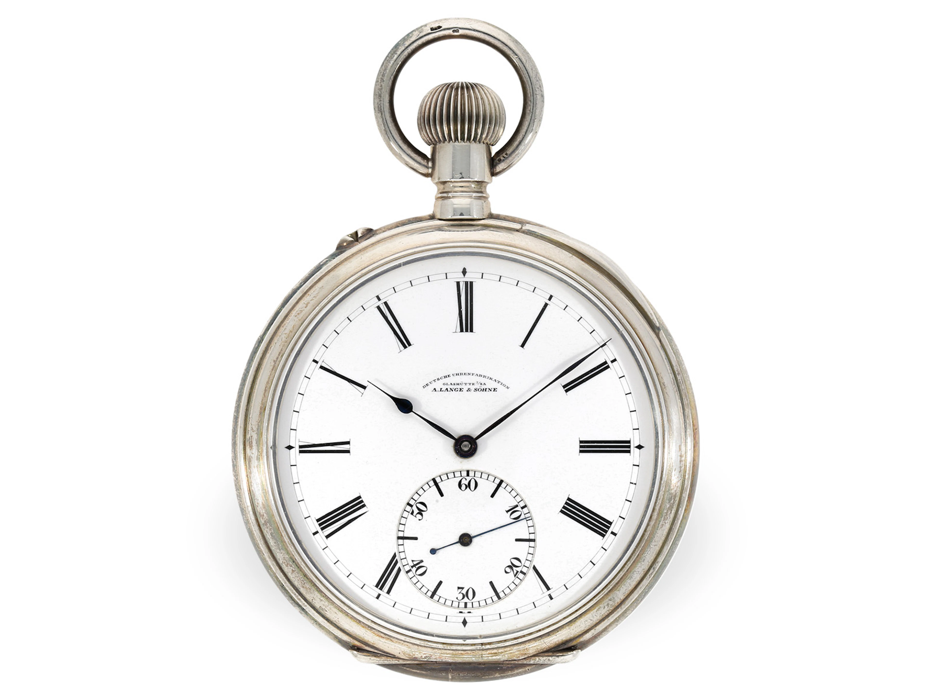 Pocket watch: superbly preserved A. Lange & Söhne No. 76562 naval