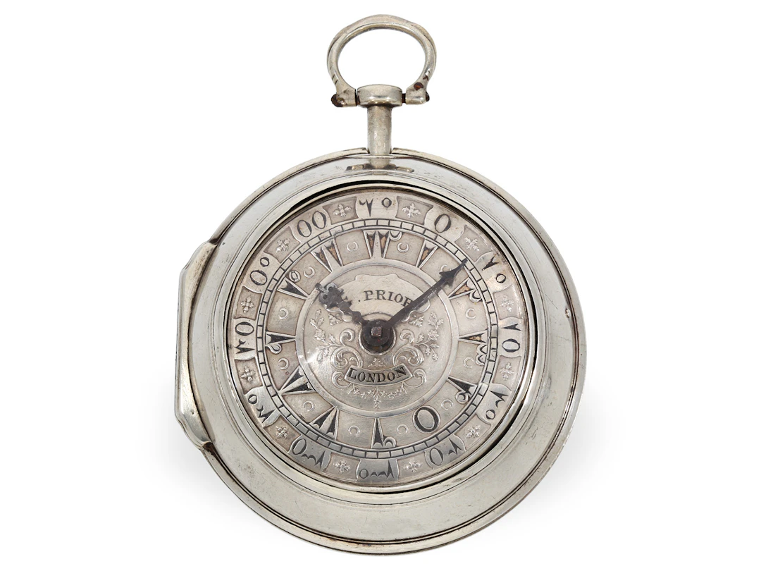 Pocket watch: heavy, imposing double-cased watch for the Ottoman Empire