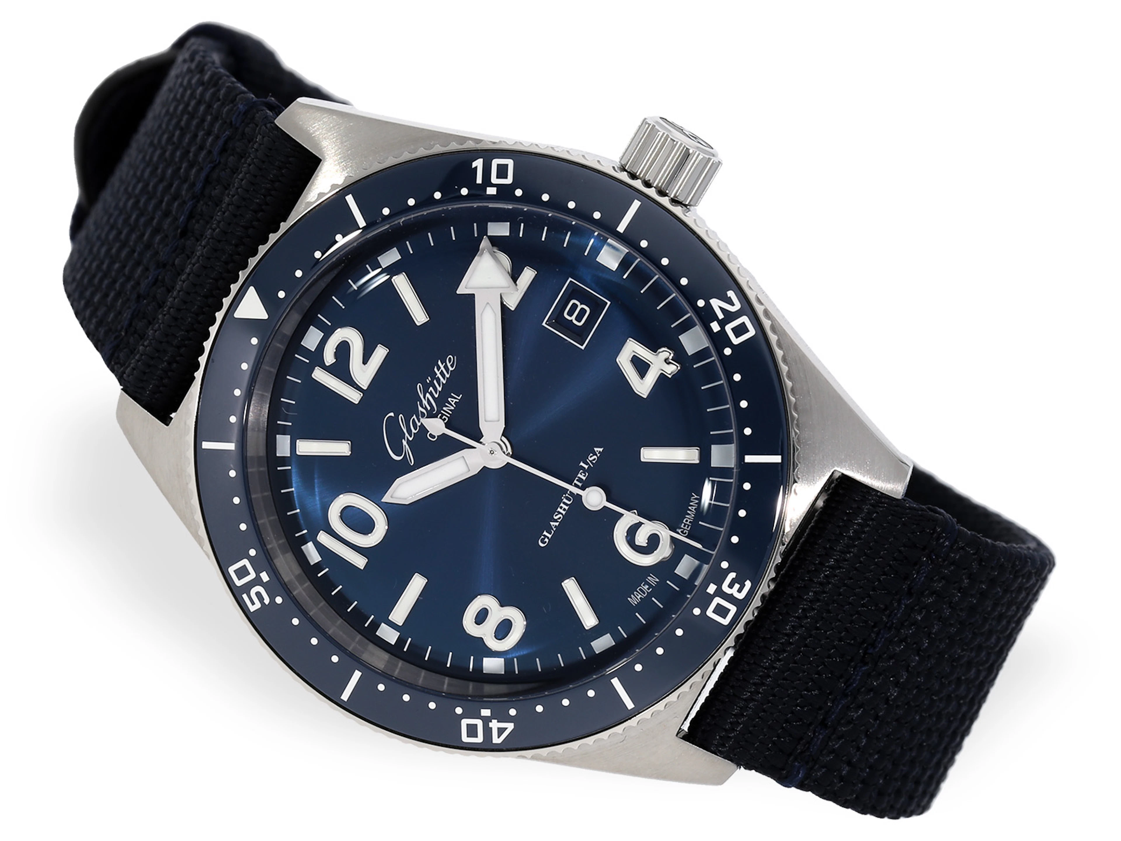 Wristwatch: as good as new, unworn Glashütte Original SeaQ diver's