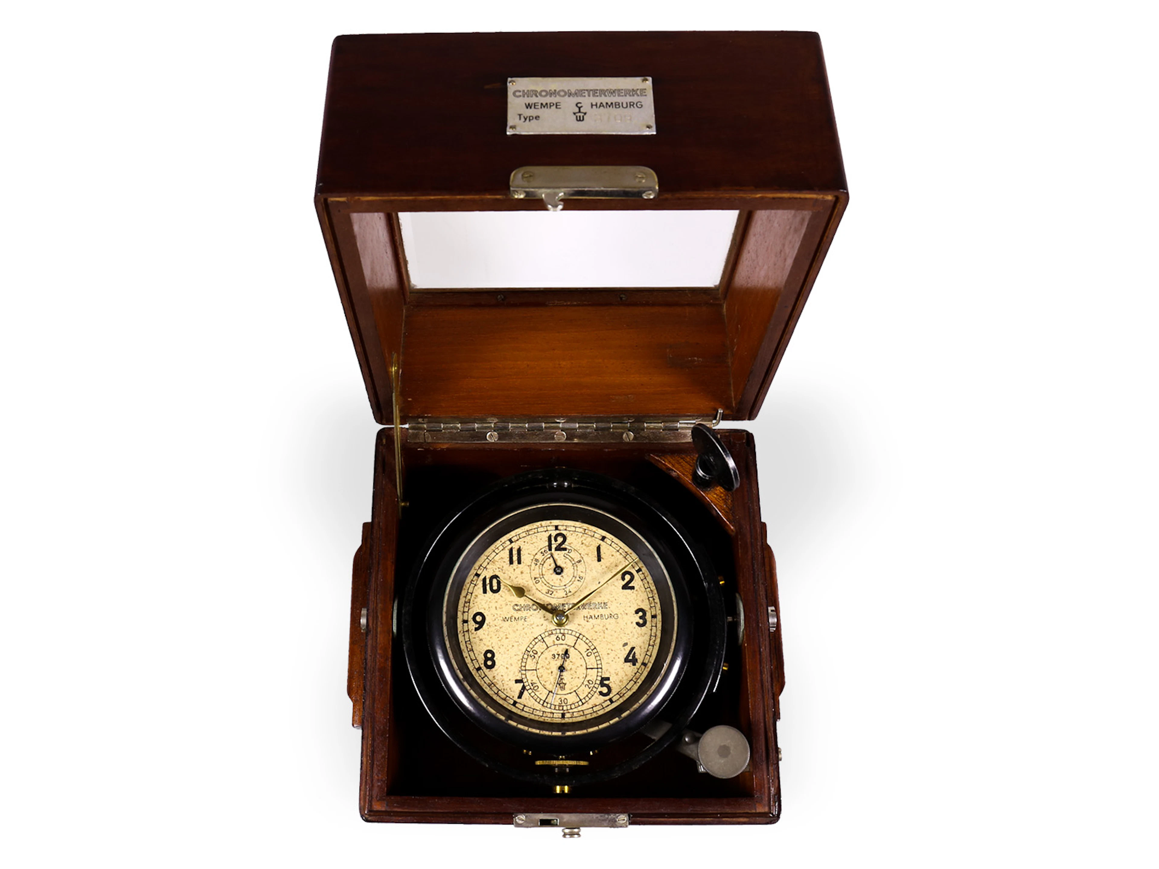 Marine chronometer: Chronometer movements by Wempe Hamburg, Second World War