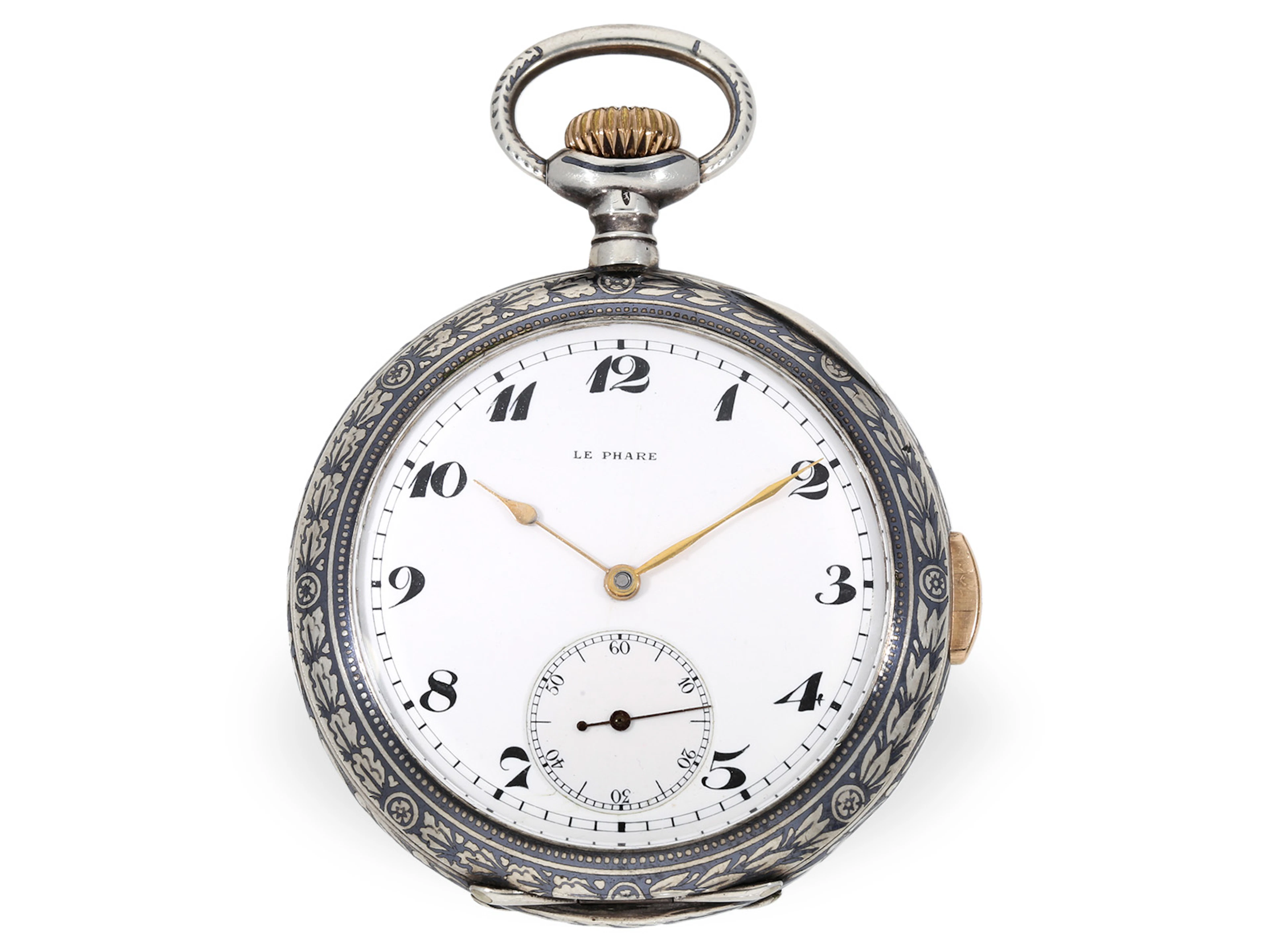 Pocket watch: rare ‘Tir cantonal du centenaire’ marksman's watch