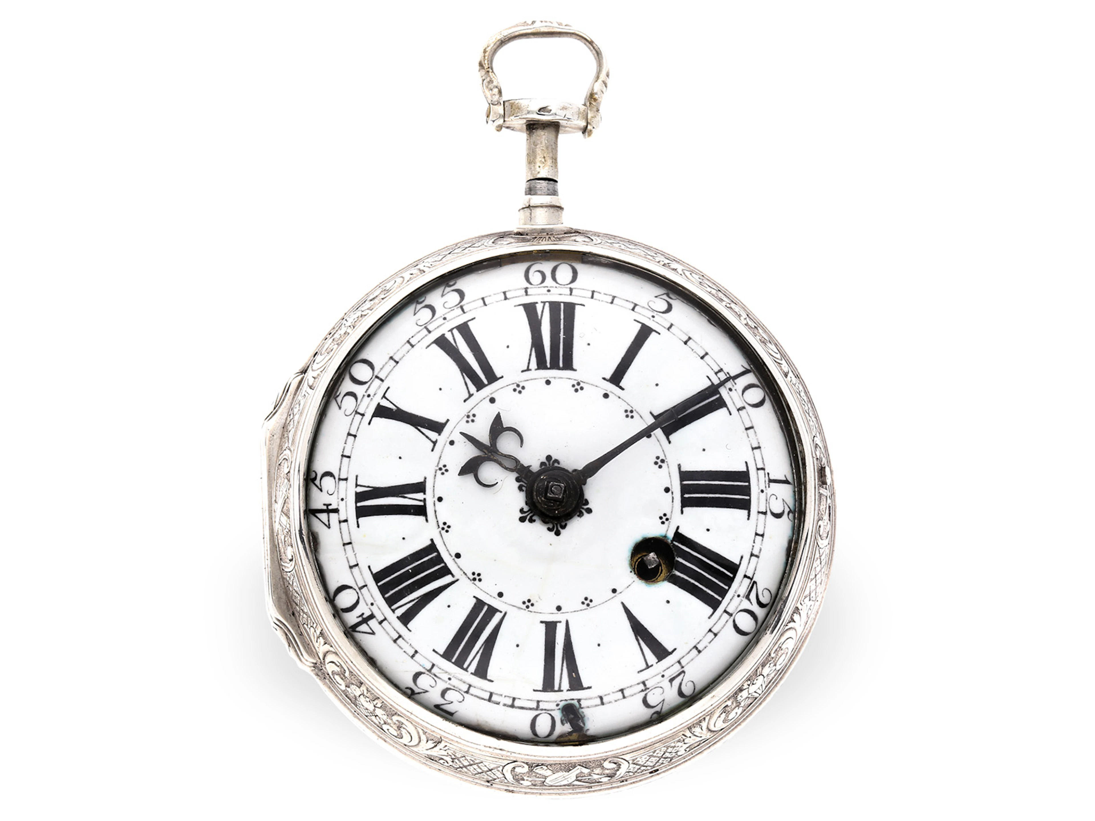 Pocket watch: interesting ‘Oignon’ with hour repeater, ca. 1720